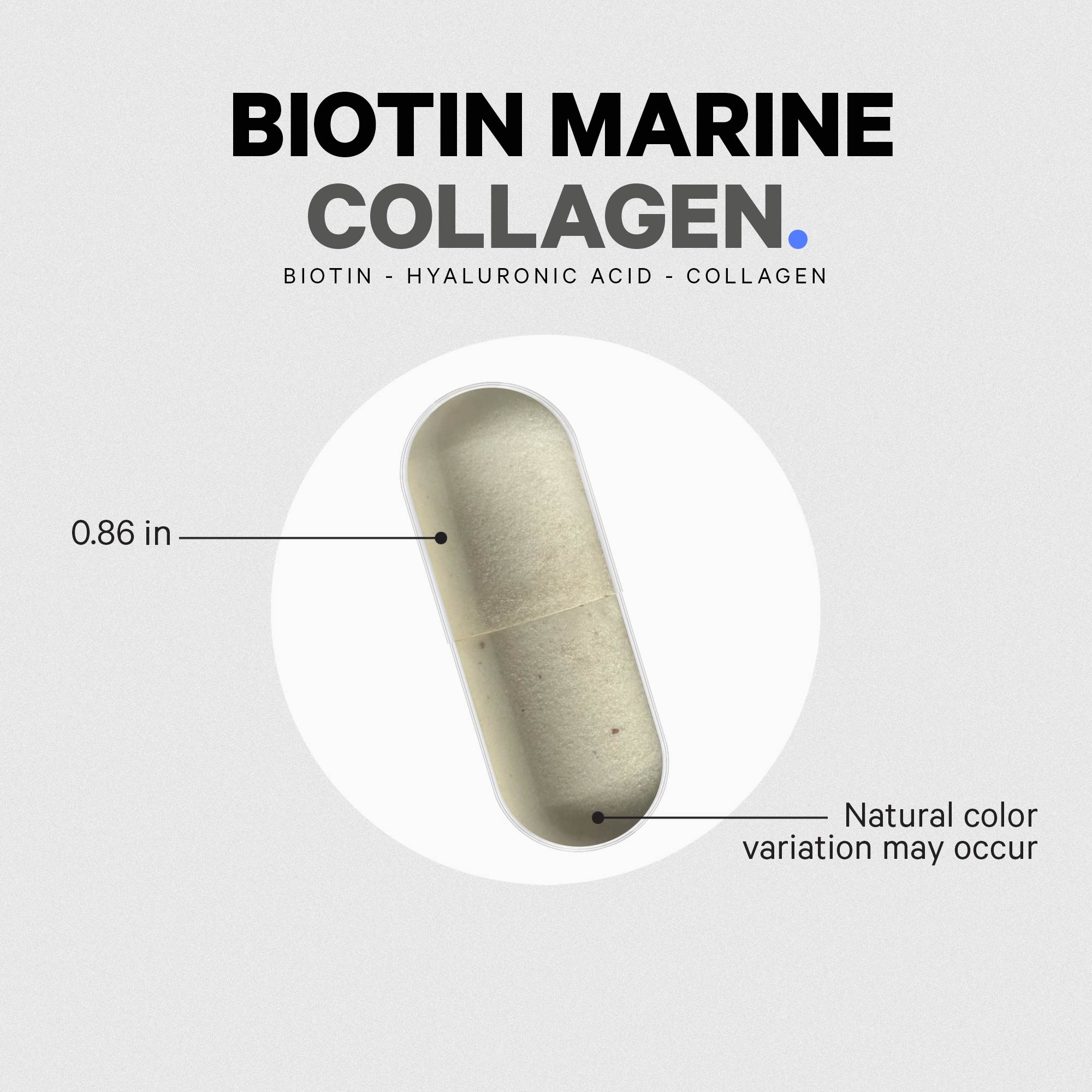Biotin Marine Collagen Capsules - Image 7