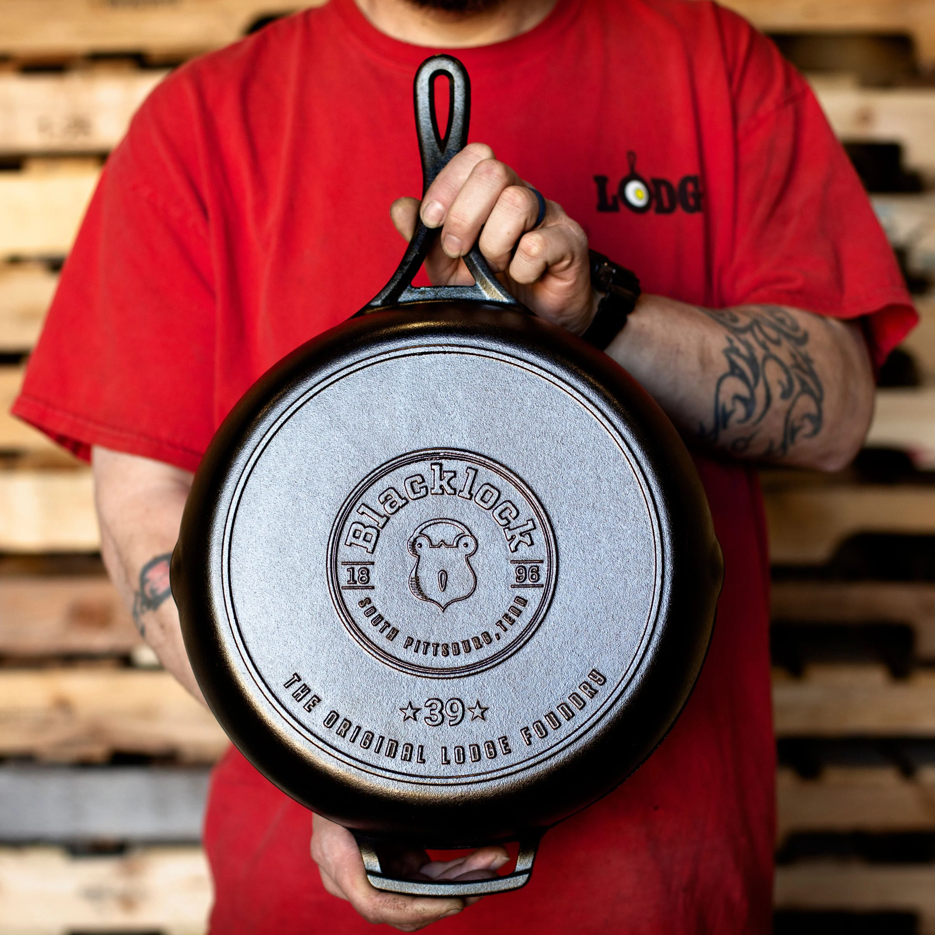 Blacklock Cast Iron Skillet - Triple Seasoned, Lightweight - Image 6