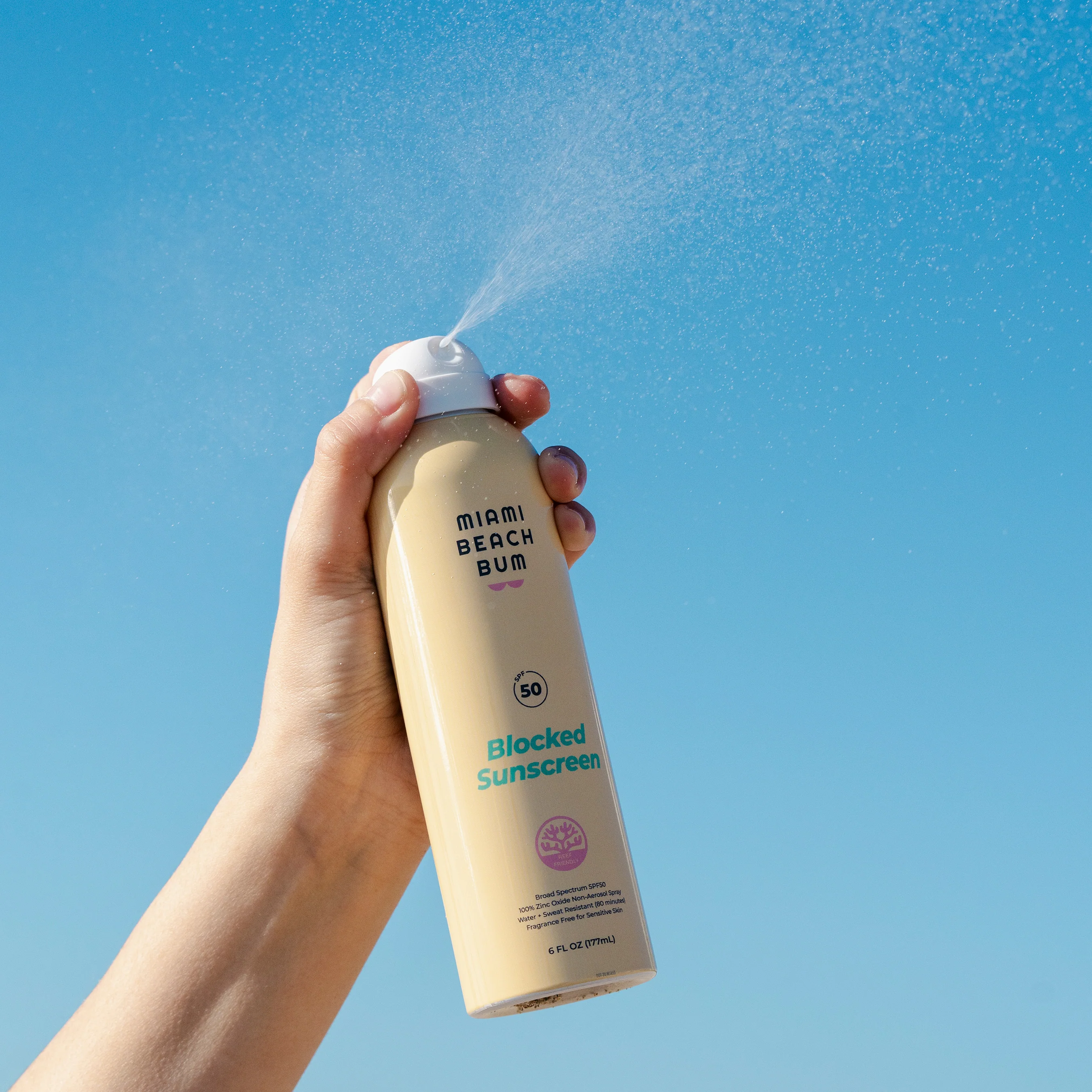 Blocked Mineral Sunscreen Spray - SPF 50 - Image 4