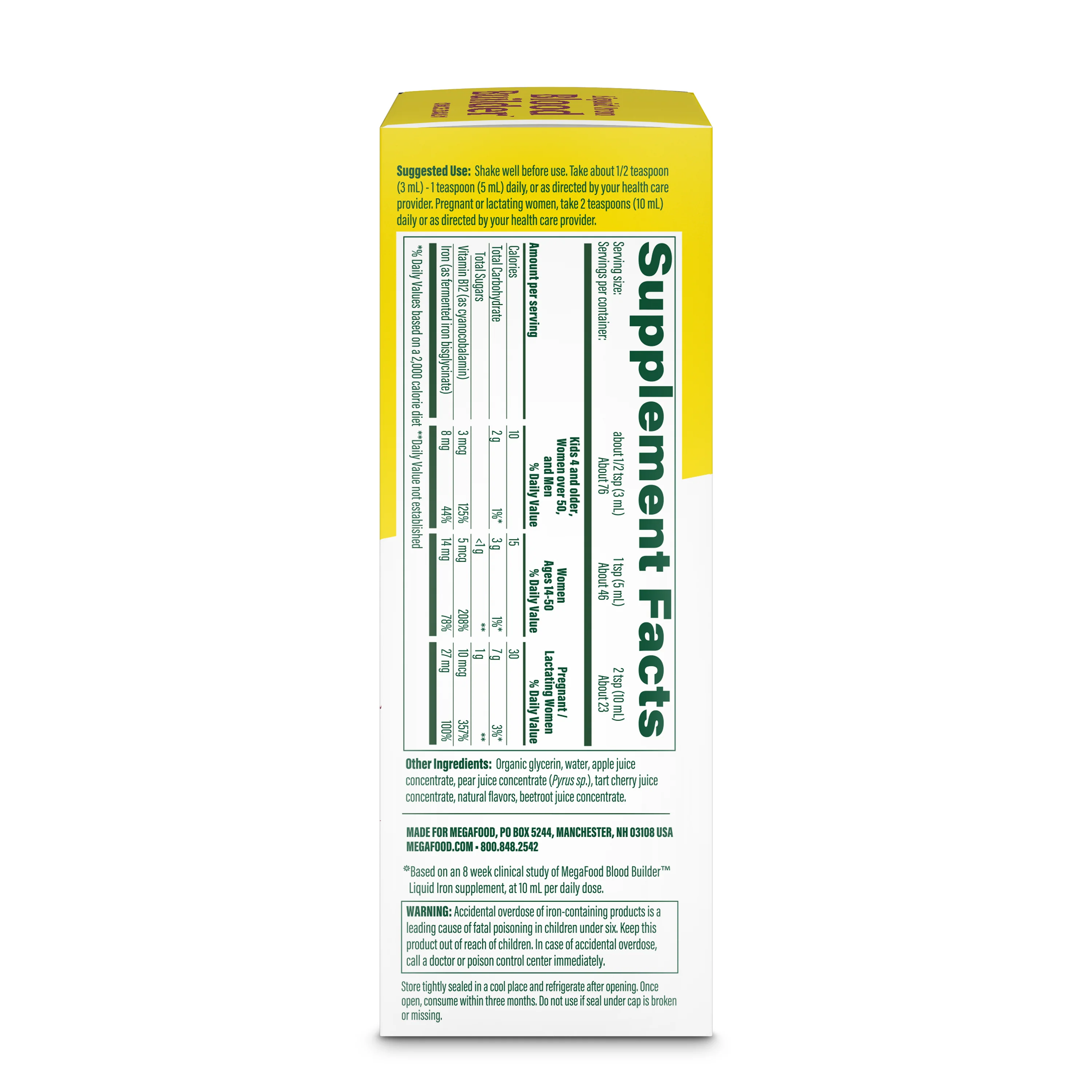 Blood Builder Liquid Iron, with B12 - Image 5