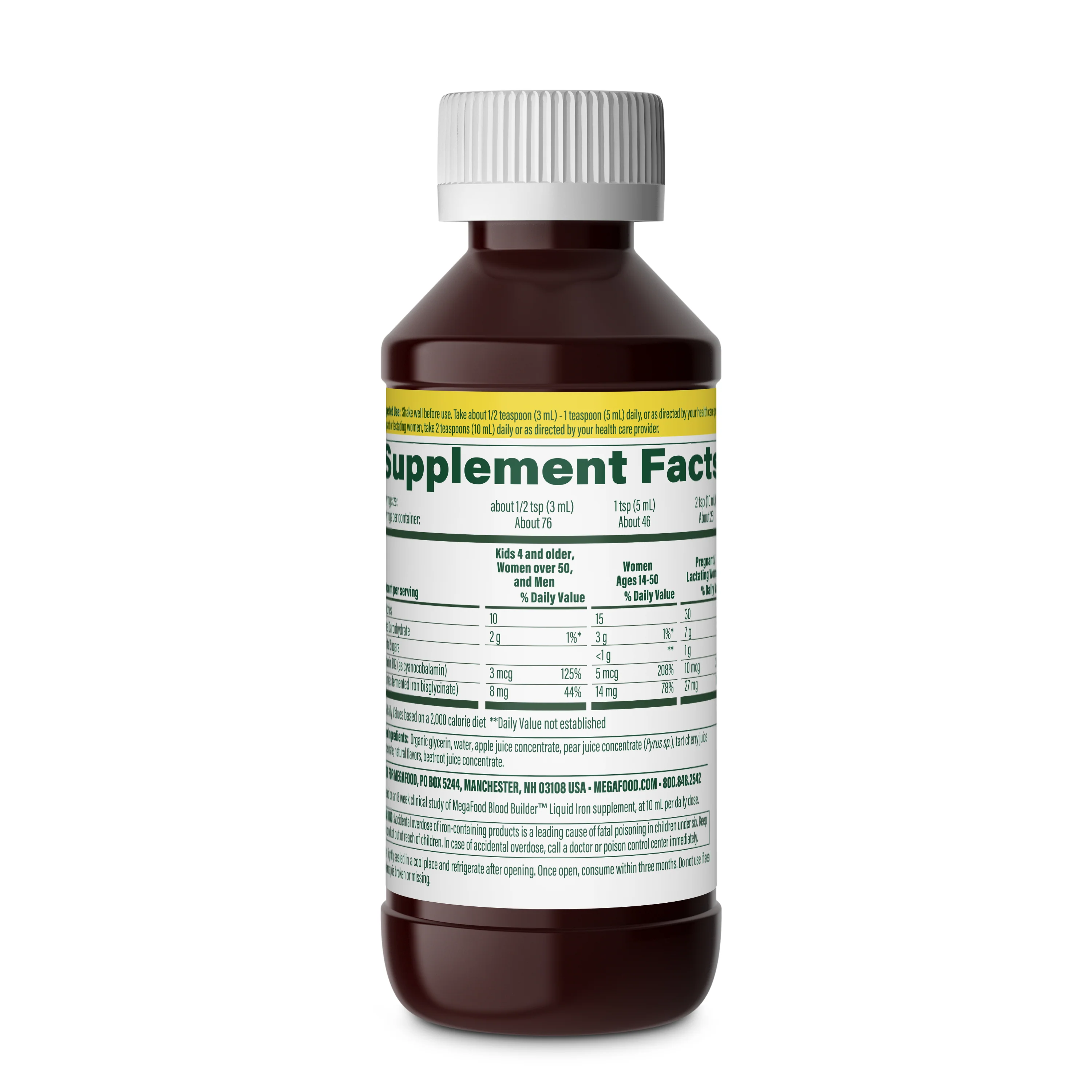 Blood Builder Liquid Iron, with B12 - Image 6