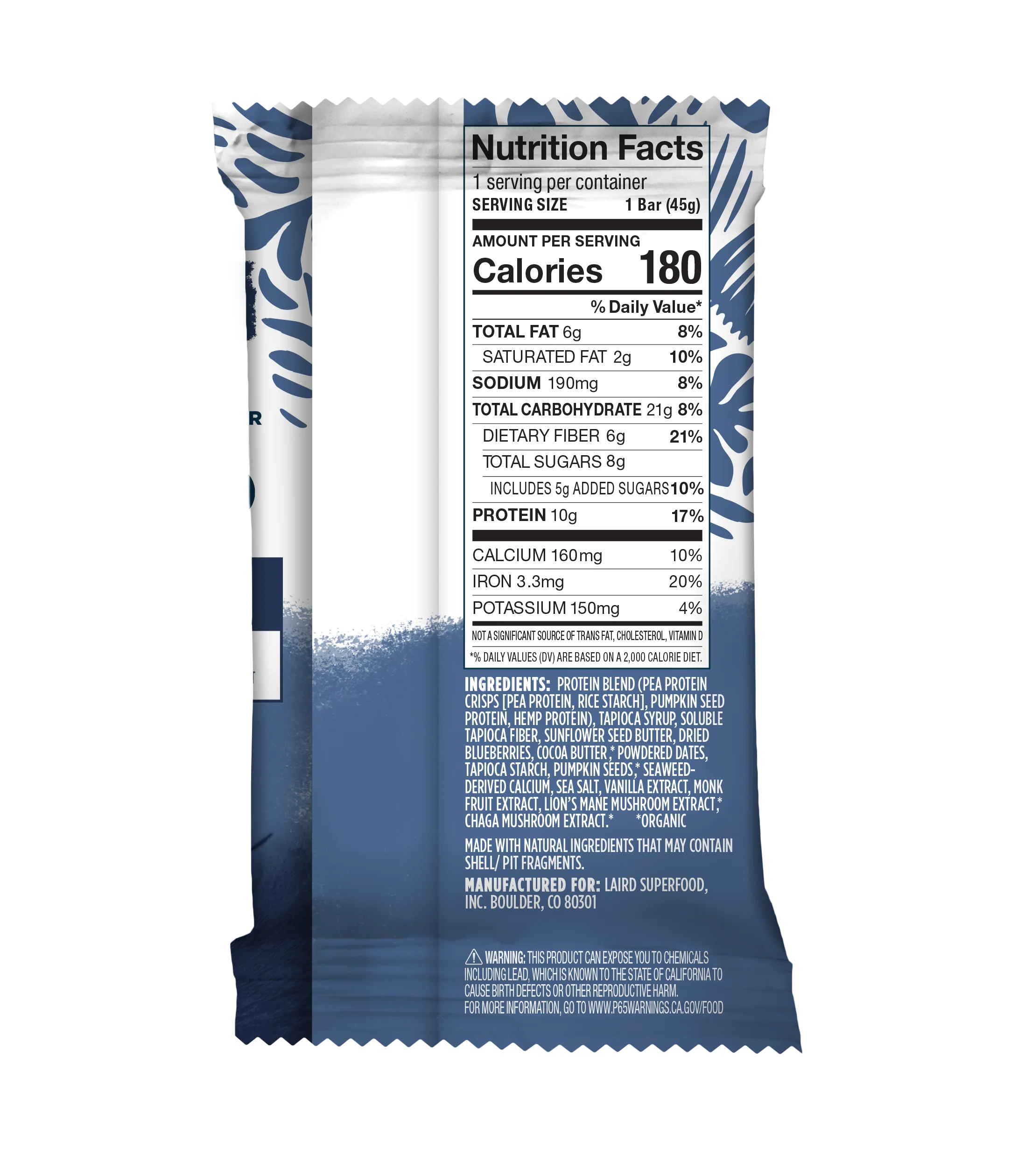 Blueberry Sunflower Butter Protein Bars - Image 3