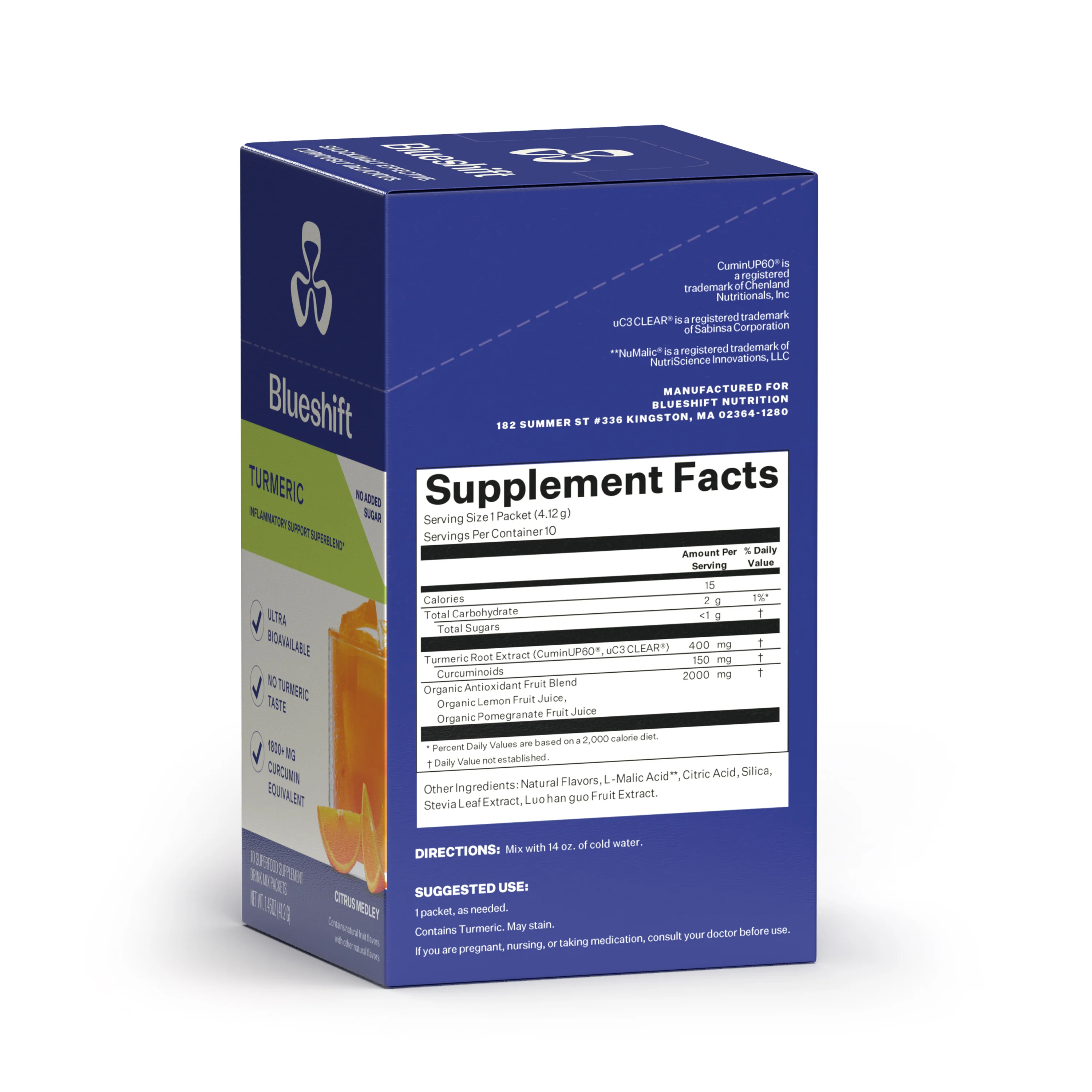 Turmeric Drink Mix Powder Packets - Image 3
