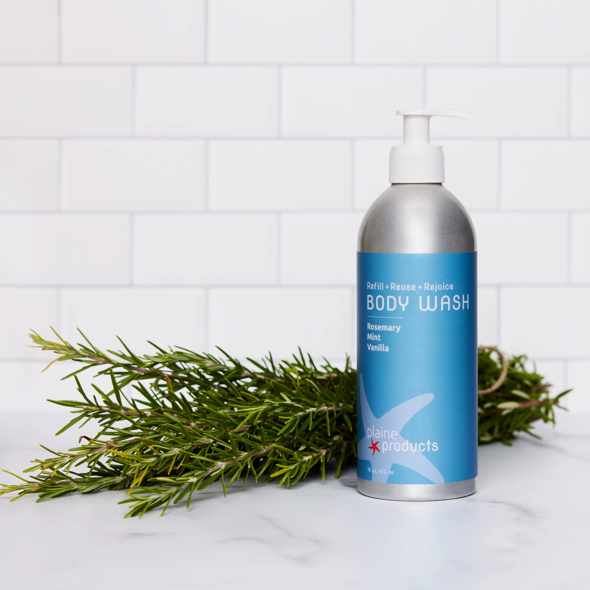 Body Wash, Rosemary Mint Vanilla - Image 6