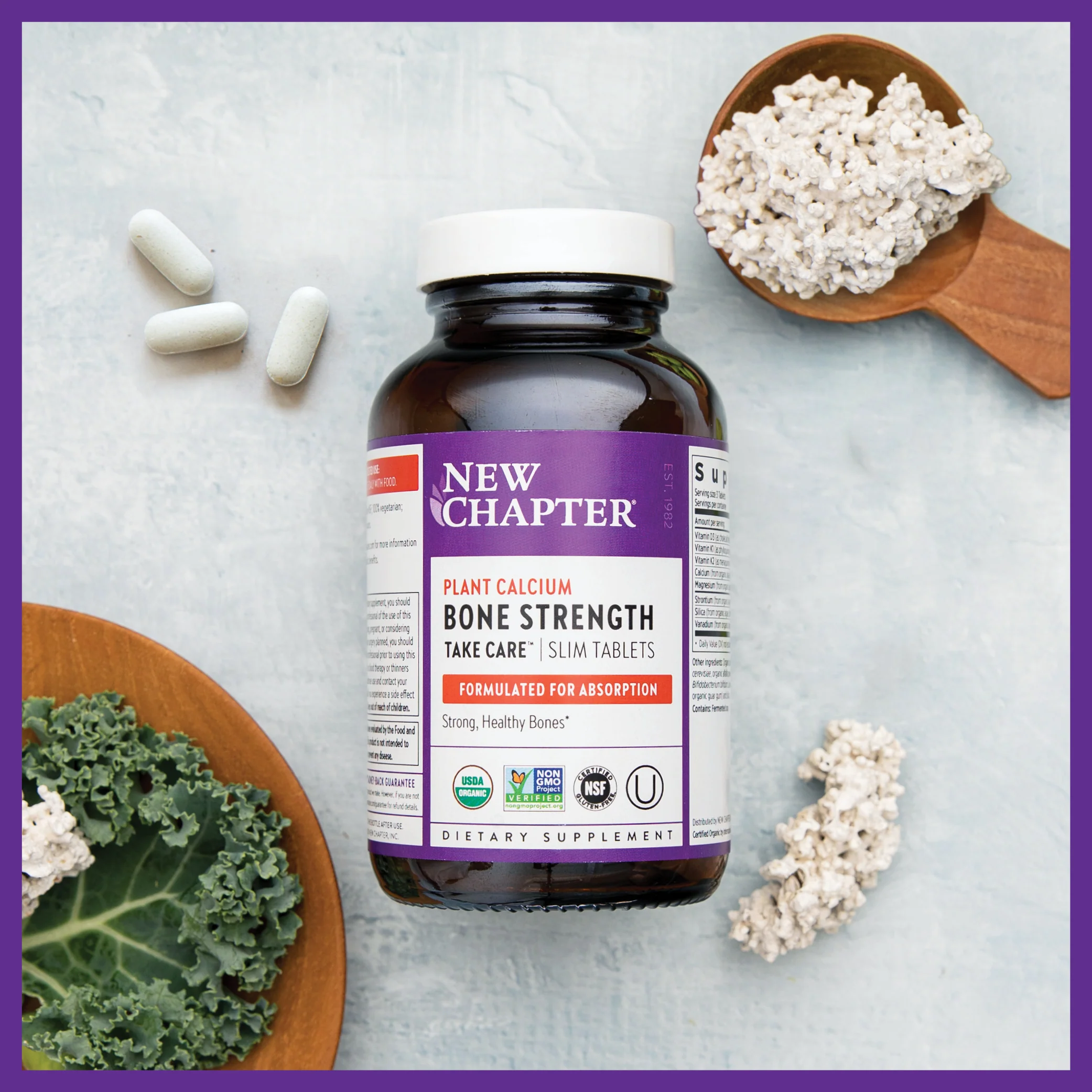 Bone Strength Take Care™, Organic Plant Calcium for Strong Healthy Bones - Image 11