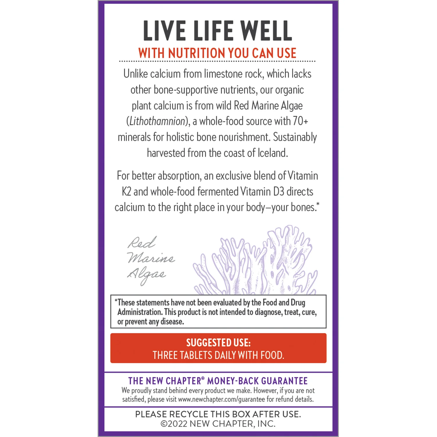 Bone Strength Take Care™, Organic Plant Calcium for Strong Healthy Bones - Image 8