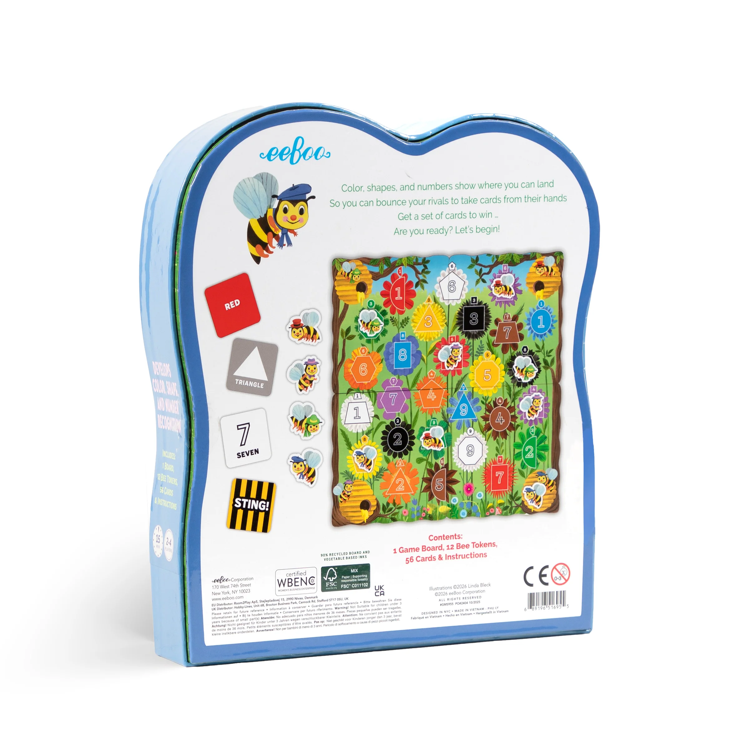 Bouncy Bees Shaped Game, Ages 3+ - Image 7