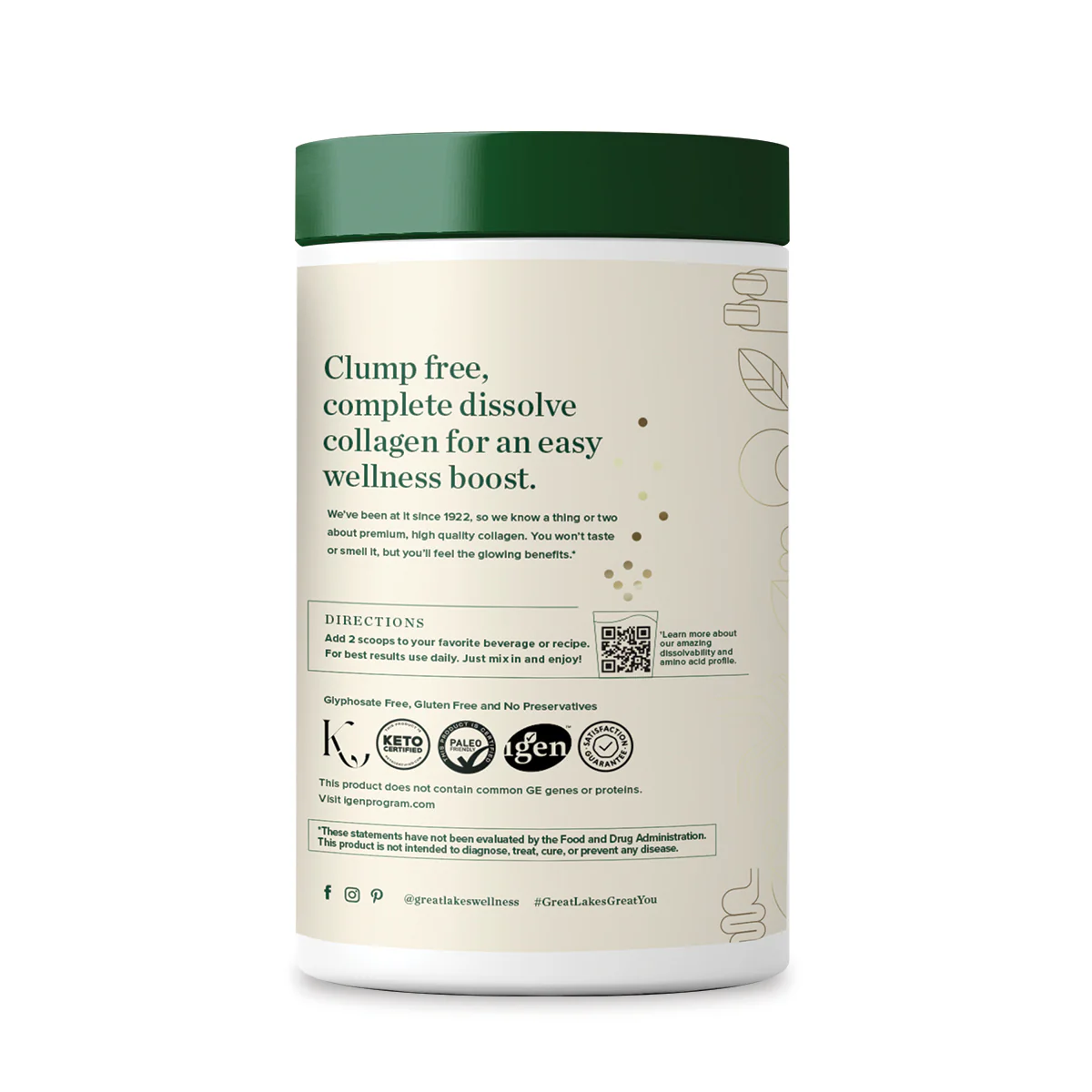 Bovine Collagen Peptides Powder, Unflavored - Image 3