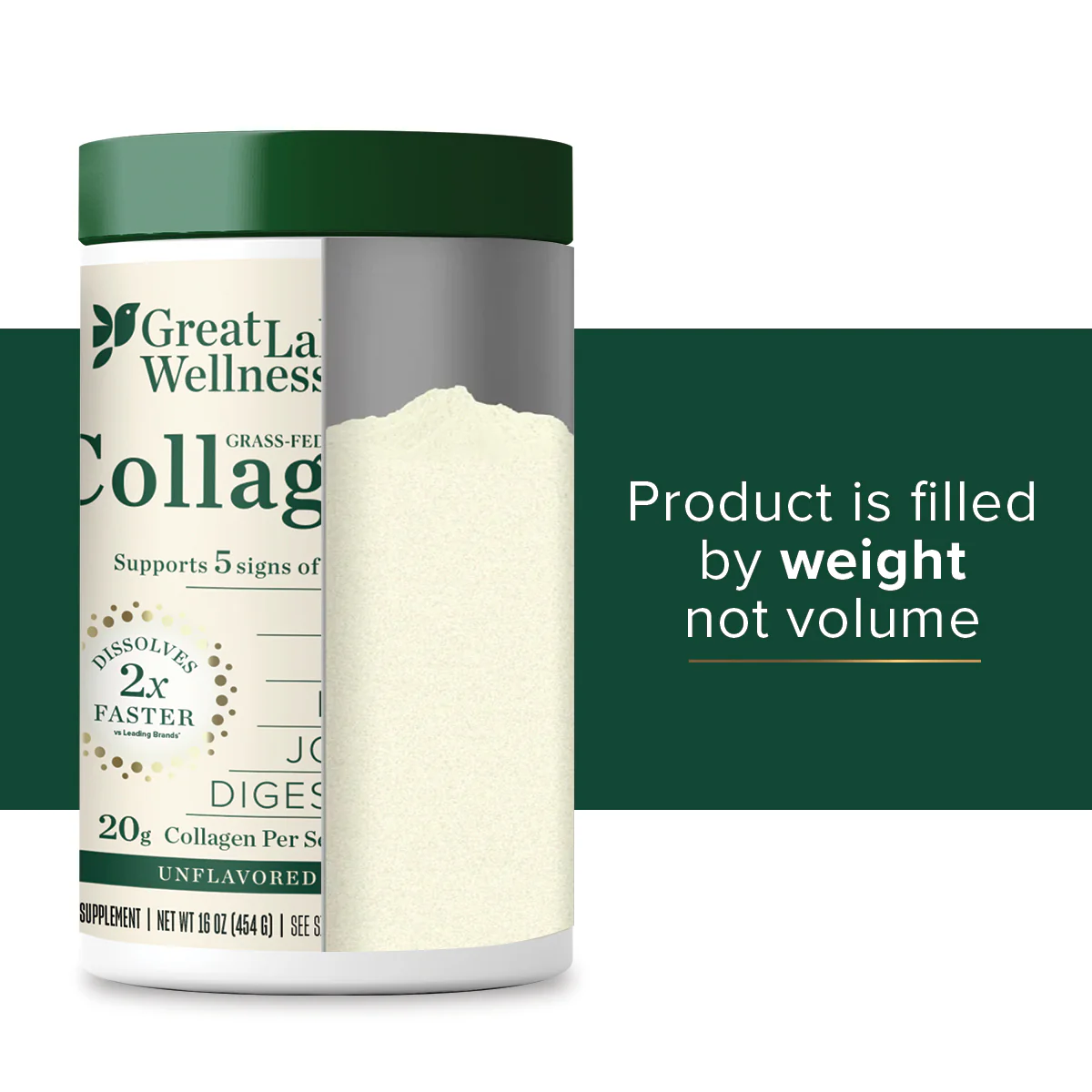 Bovine Collagen Peptides Powder, Unflavored - Image 8