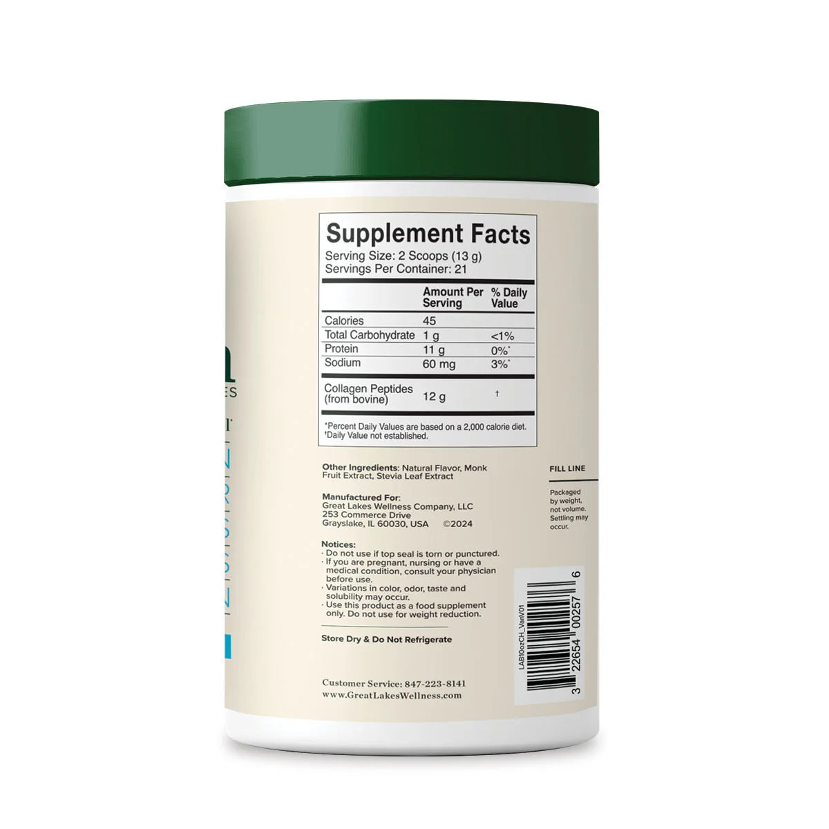 Bovine Collagen Peptides Powder, Flavored - Image 8