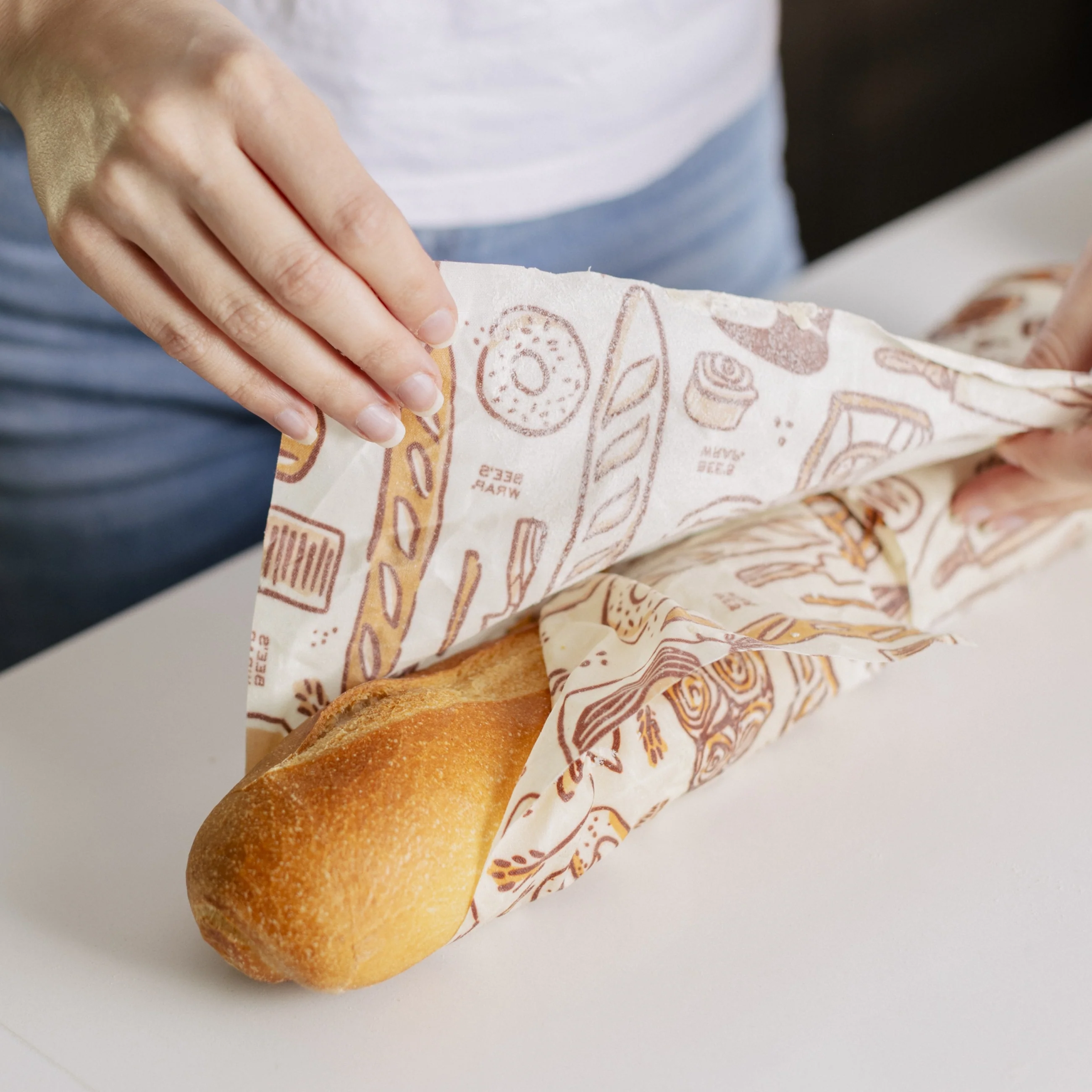 Reusable Bread Wrap Roll - Image 3