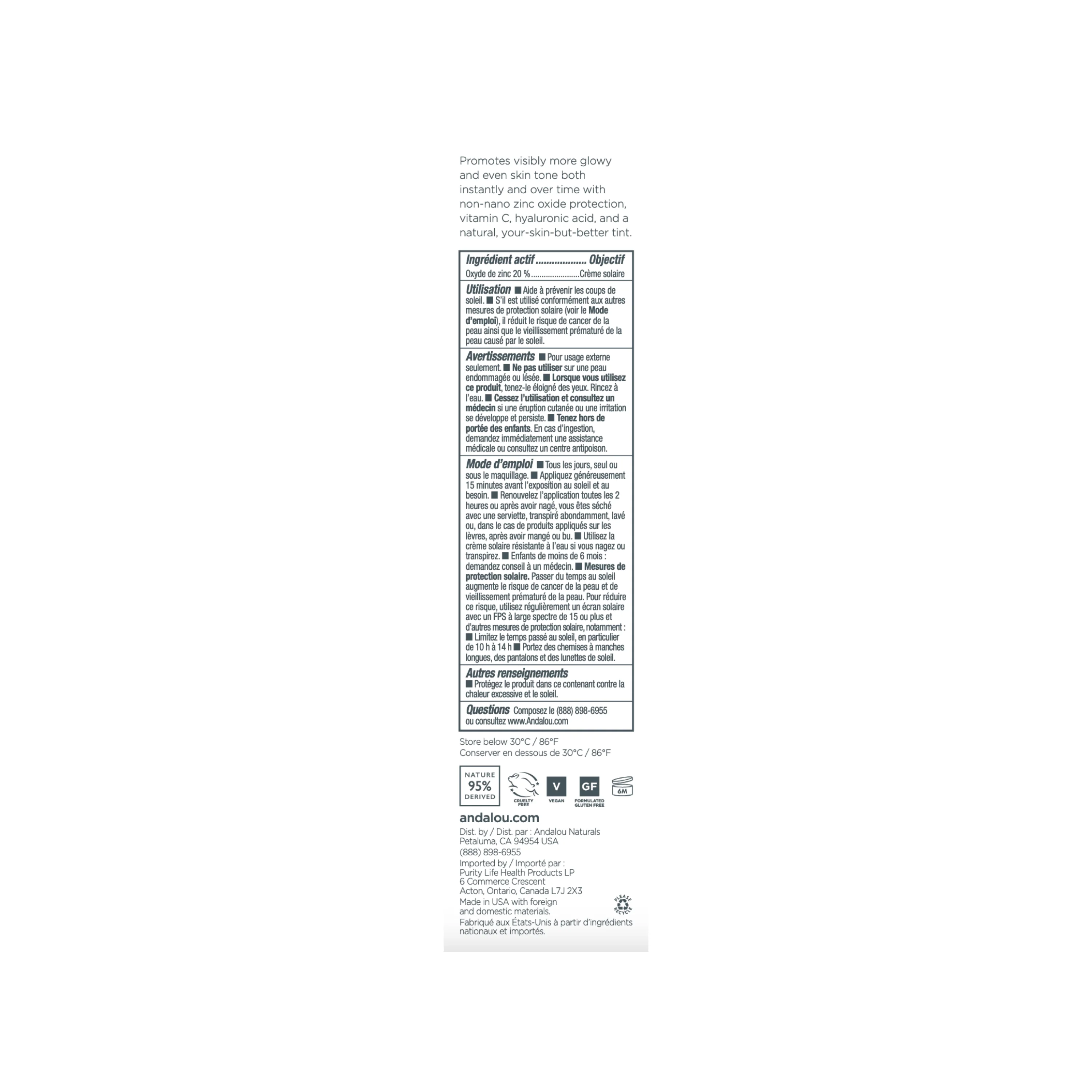 Brightening Vitamin C BB Beauty Balm Sheer Tint SPF 30 - Image 2