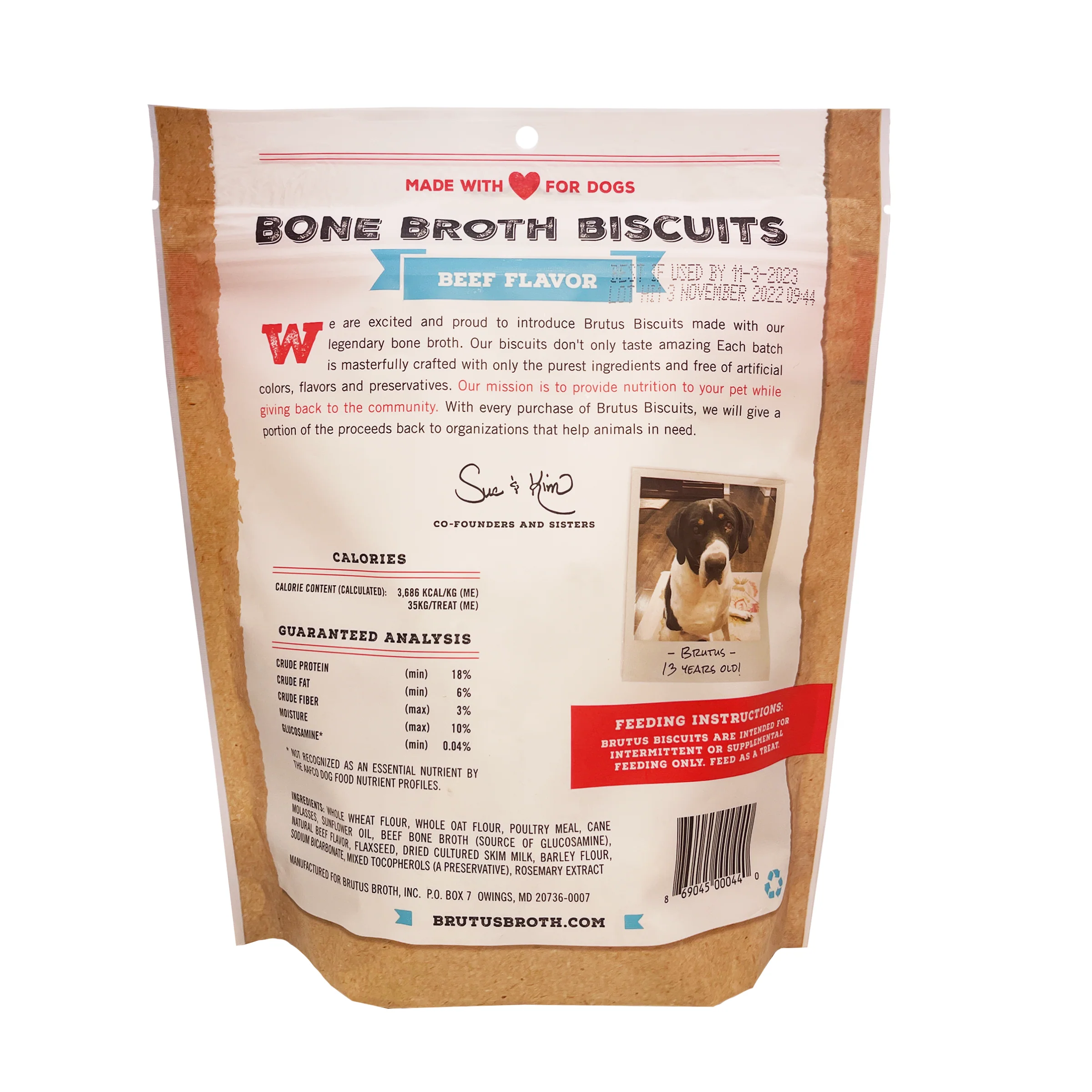 Brutus Bone Broth Biscuits - Image 8