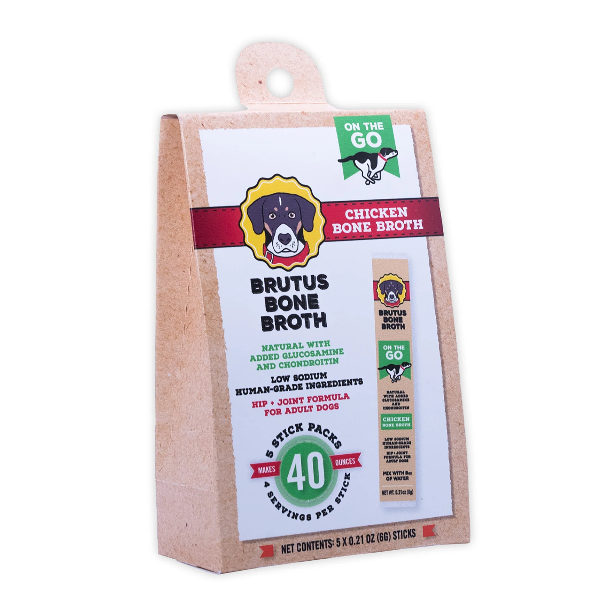Brutus on the Go: Hip & Joint Instant Bone Broth Mega Pack - Image 3