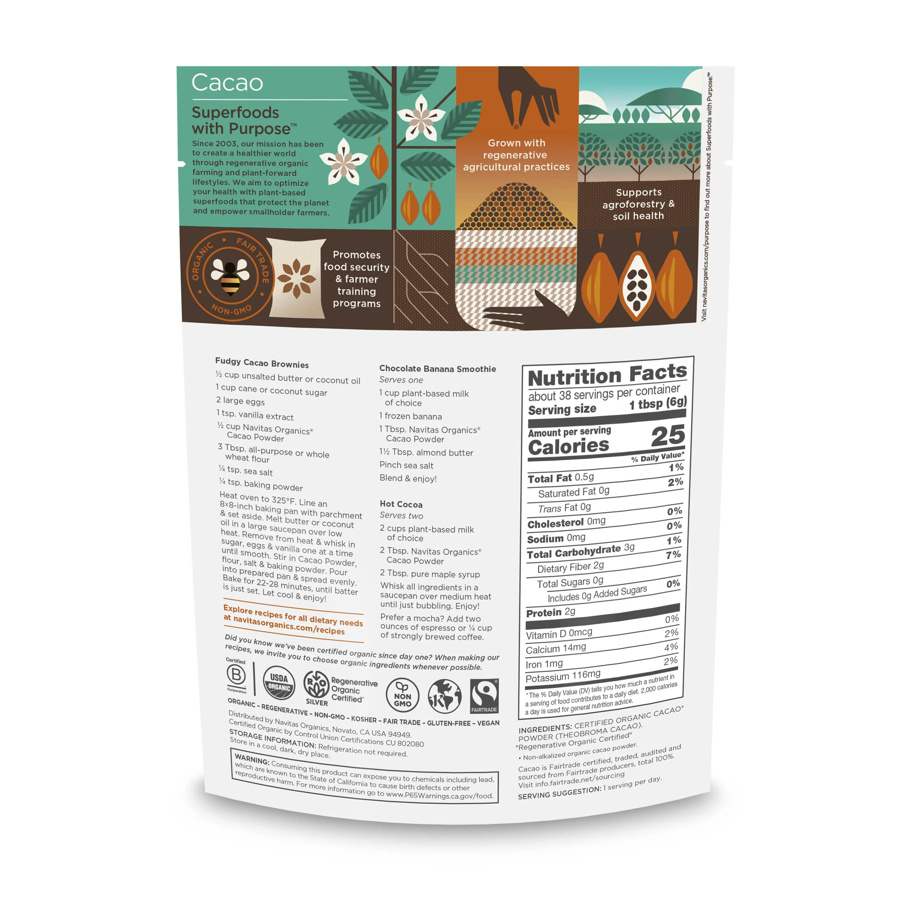 Organic Cacao Powder - Image 3
