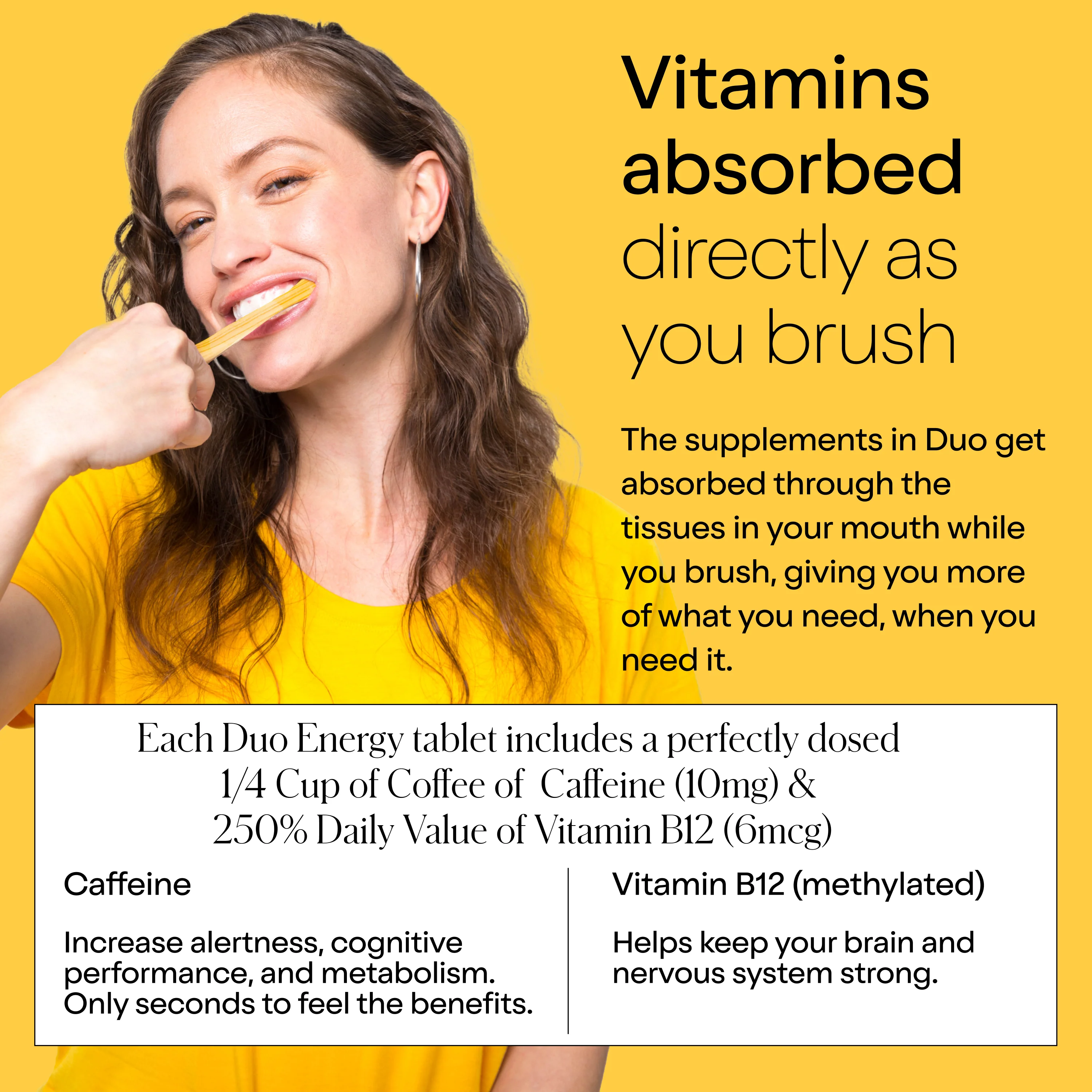 Caffeine + B12 Toothpaste Tablets - Image 5