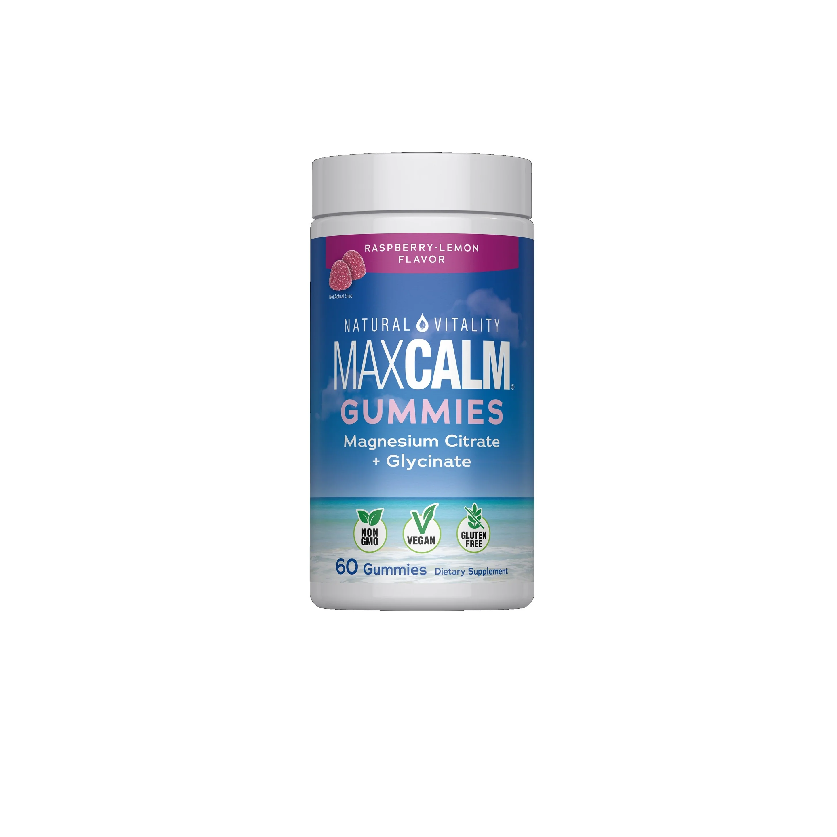 MAXCALM Gummies, Raspberry-Lemon - Image 3