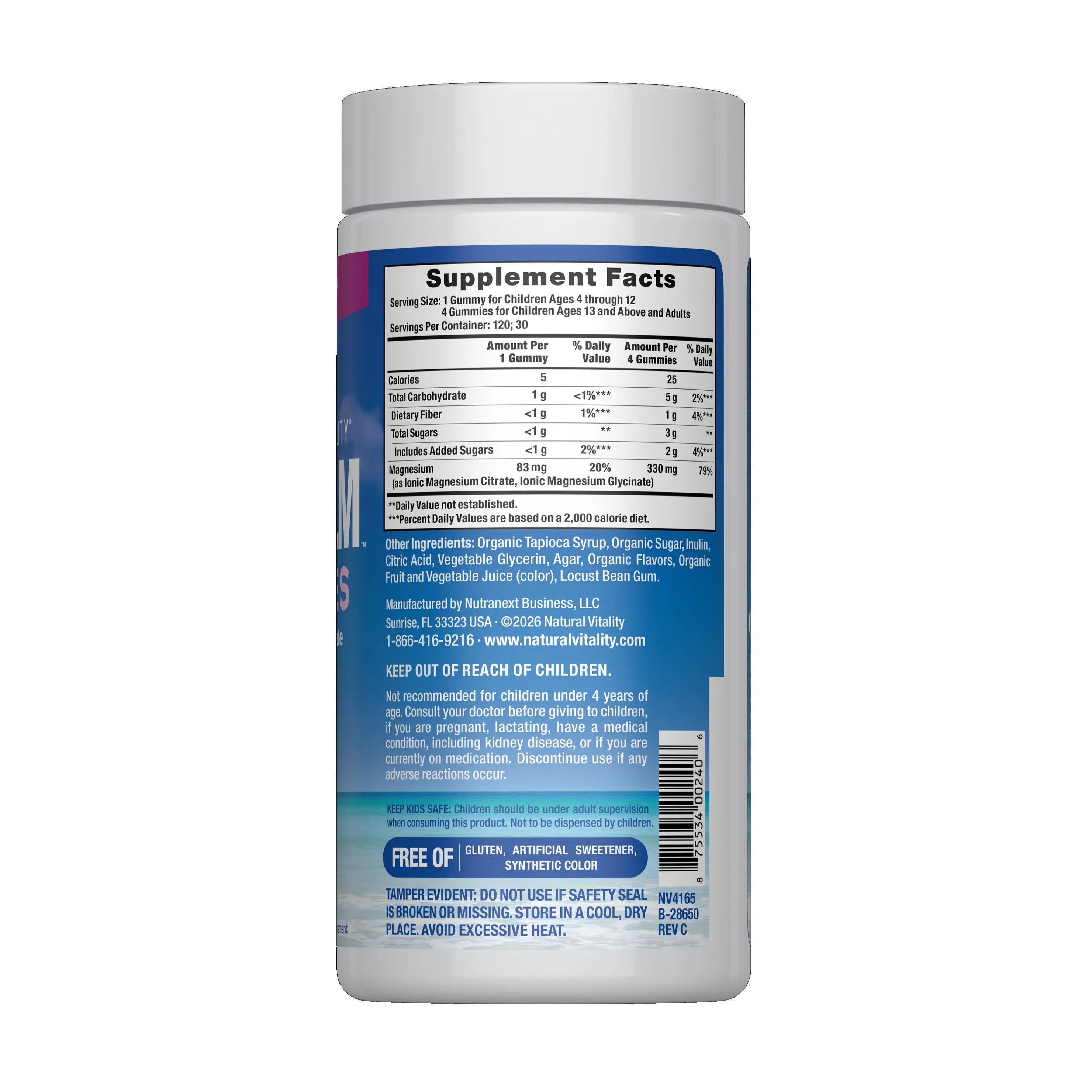 MAXCALM Gummies, Raspberry-Lemon - Image 5
