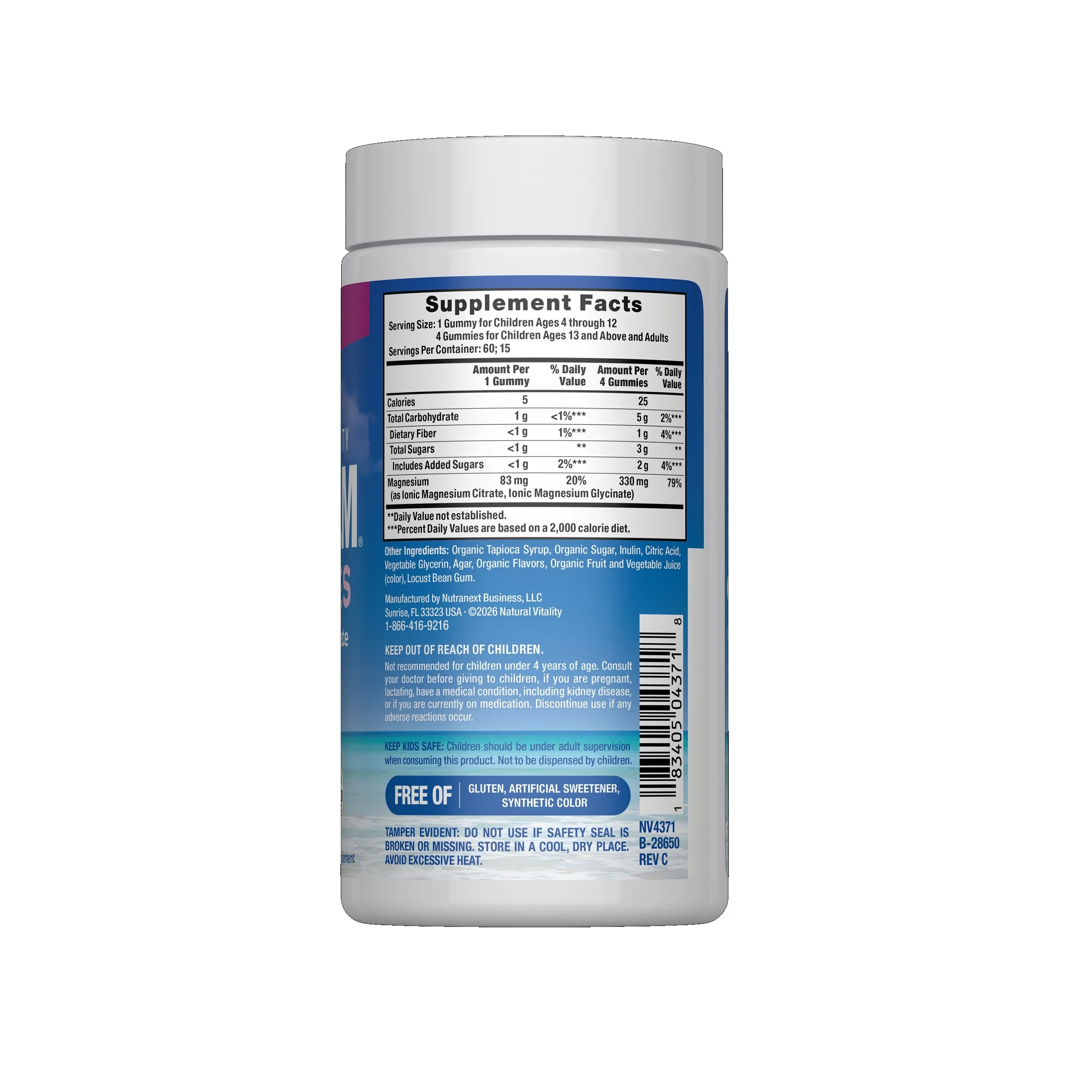 MAXCALM Gummies, Raspberry-Lemon - Image 7