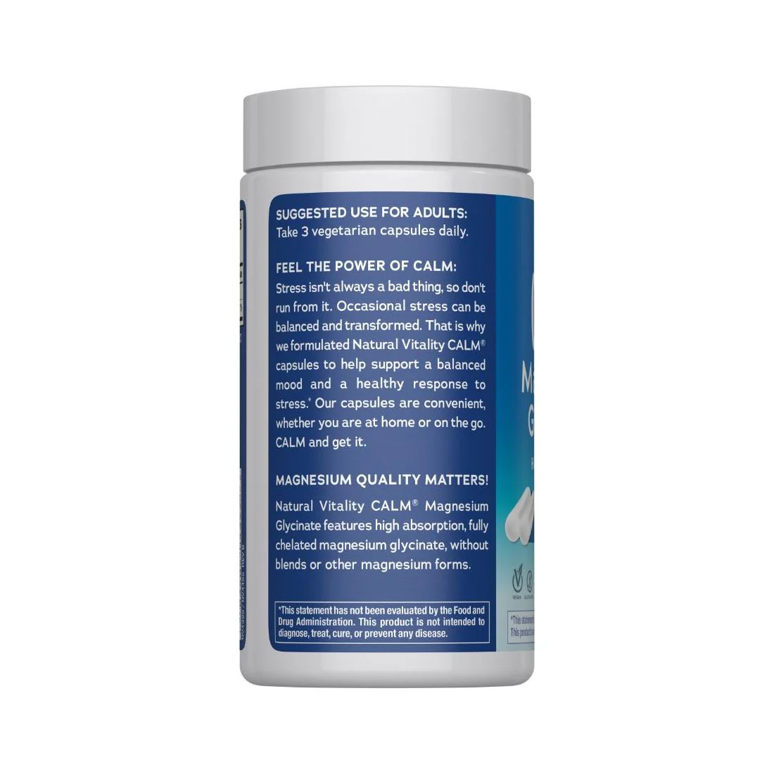 CALM Magnesium Glycinate Capsules - Image 4