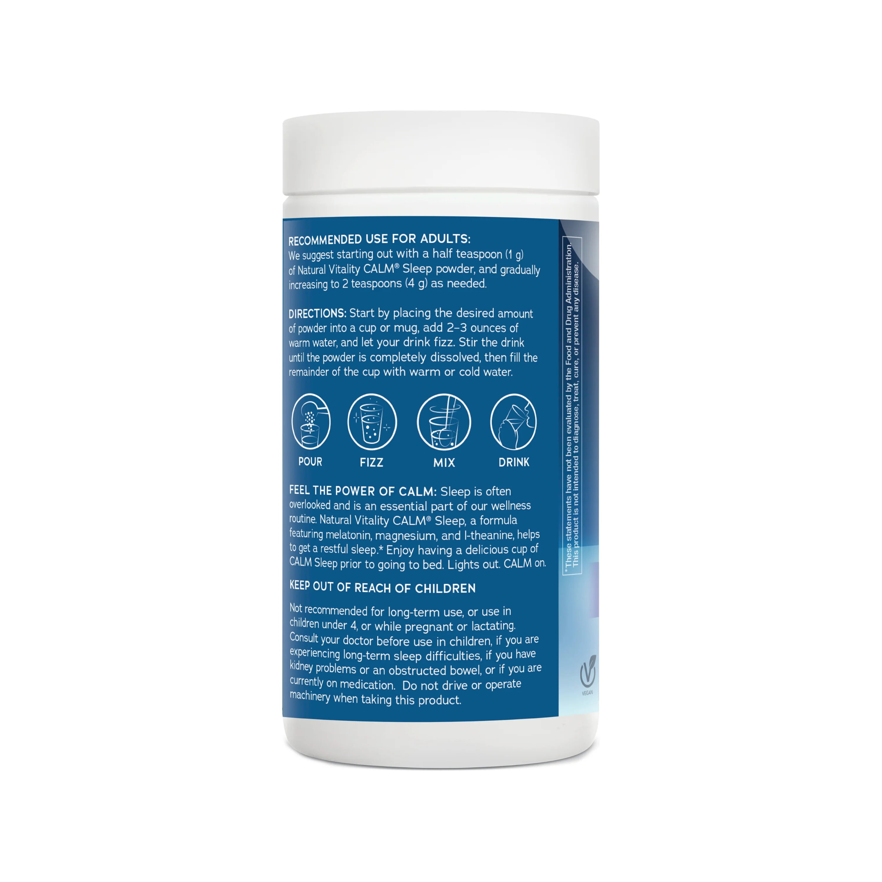 CALM SLEEP Magnesium Supplement Drink Mix - Image 4