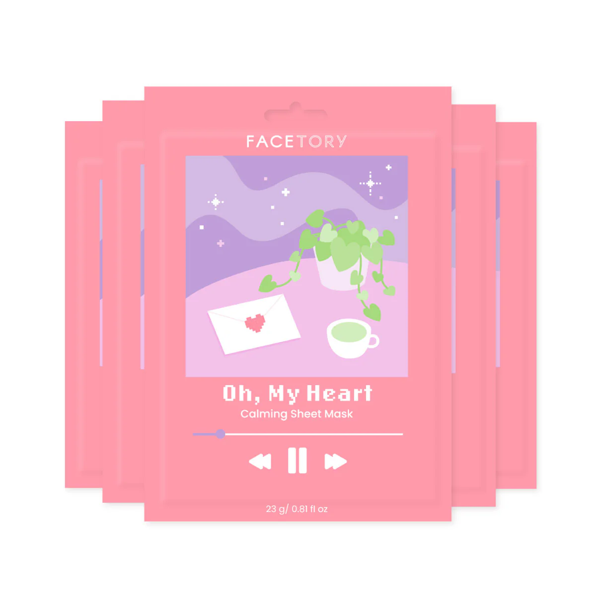 Oh, My Heart Calming Face Sheet Mask - Image 3