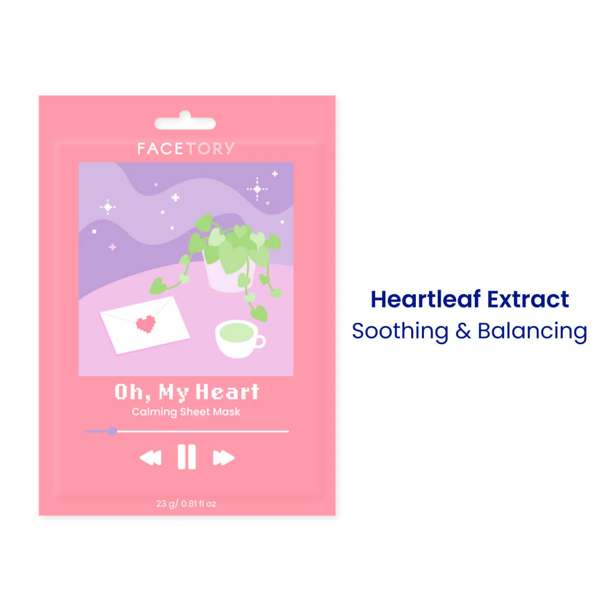 Oh, My Heart Calming Face Sheet Mask - Image 7