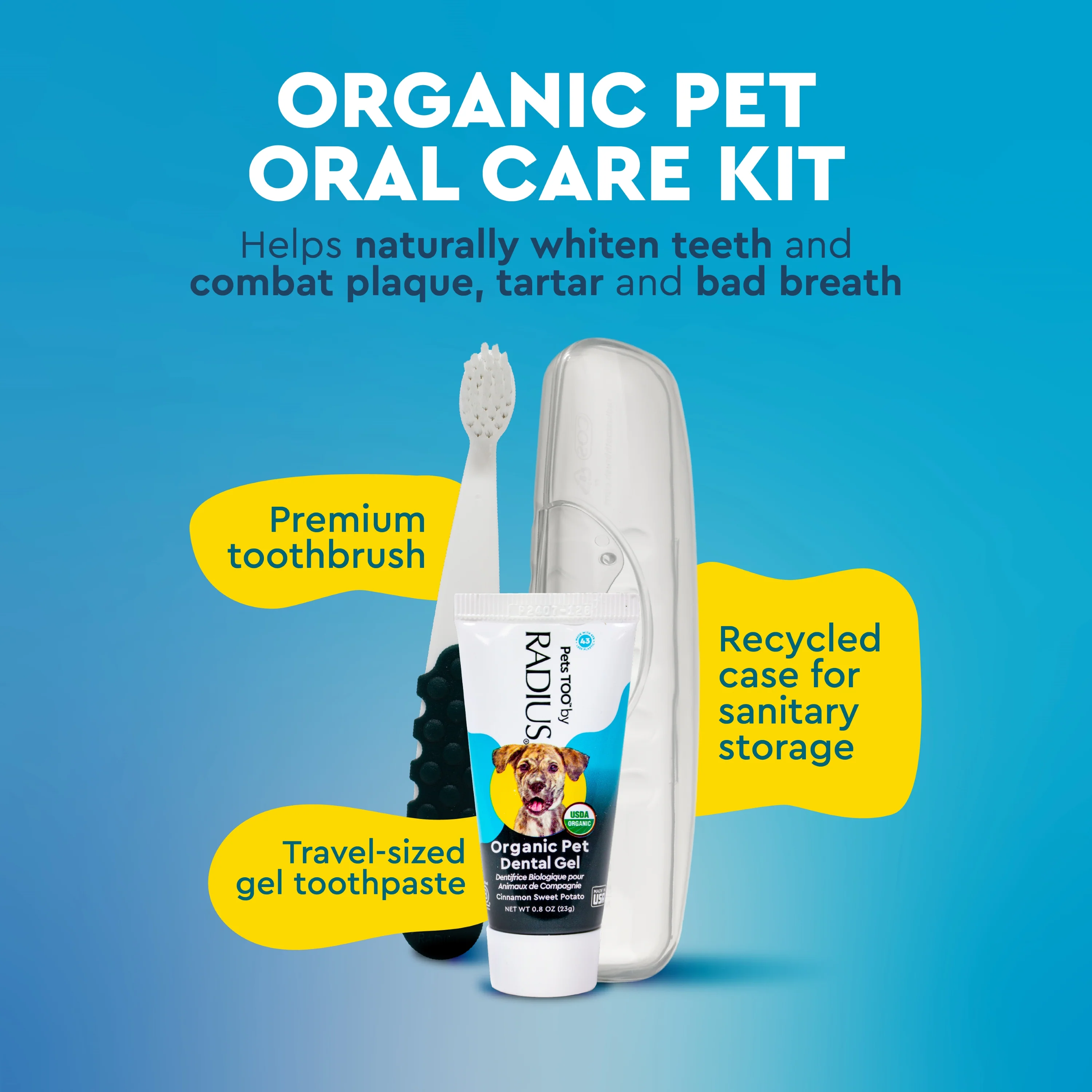 Canine Organic Dental Solutions Kit, All Ages - Image 2
