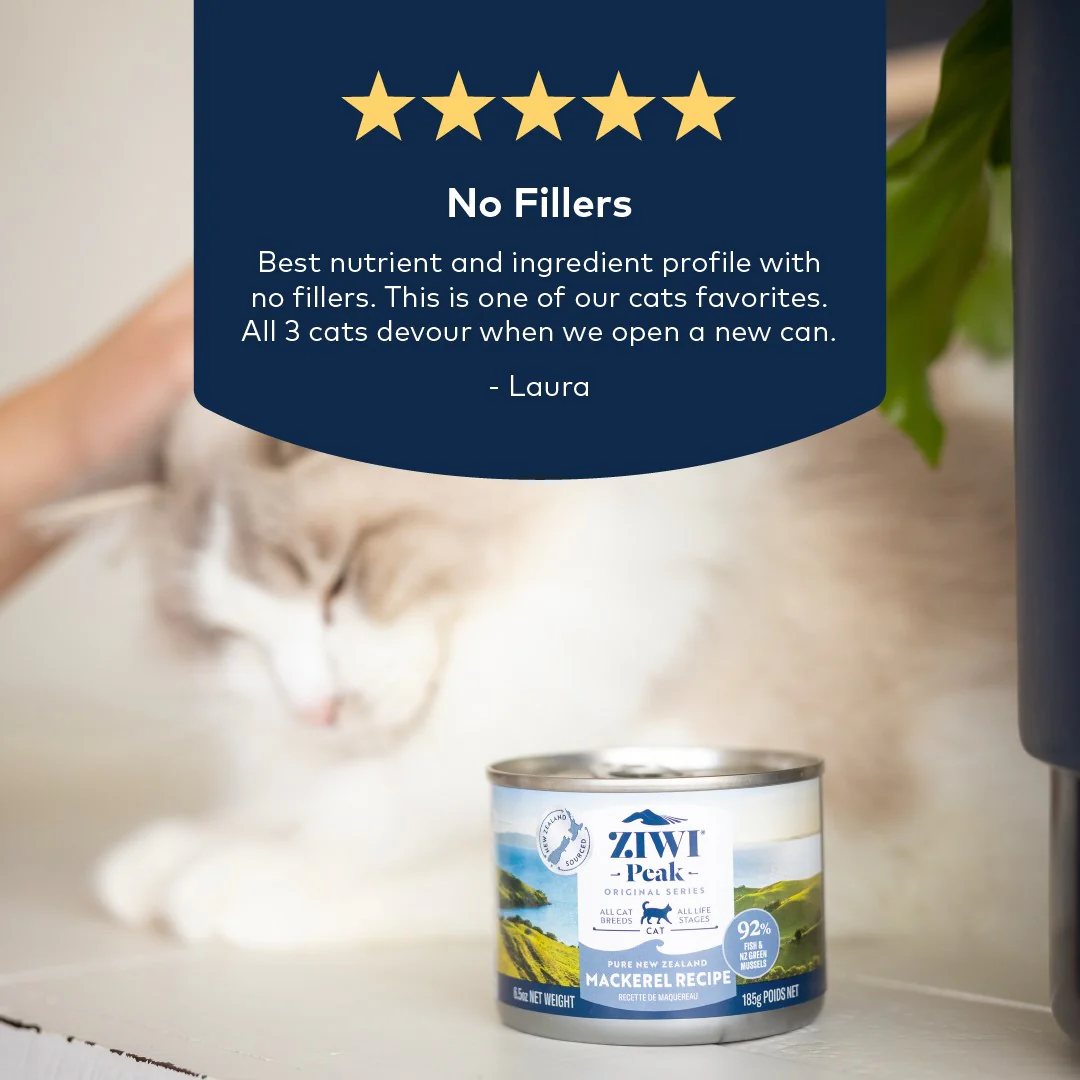 Canned Wet Cat Food - Mackerel & Lamb – All Natural, High Protein, Grain Free, Limited Ingredient, with Superfoods - Image 8