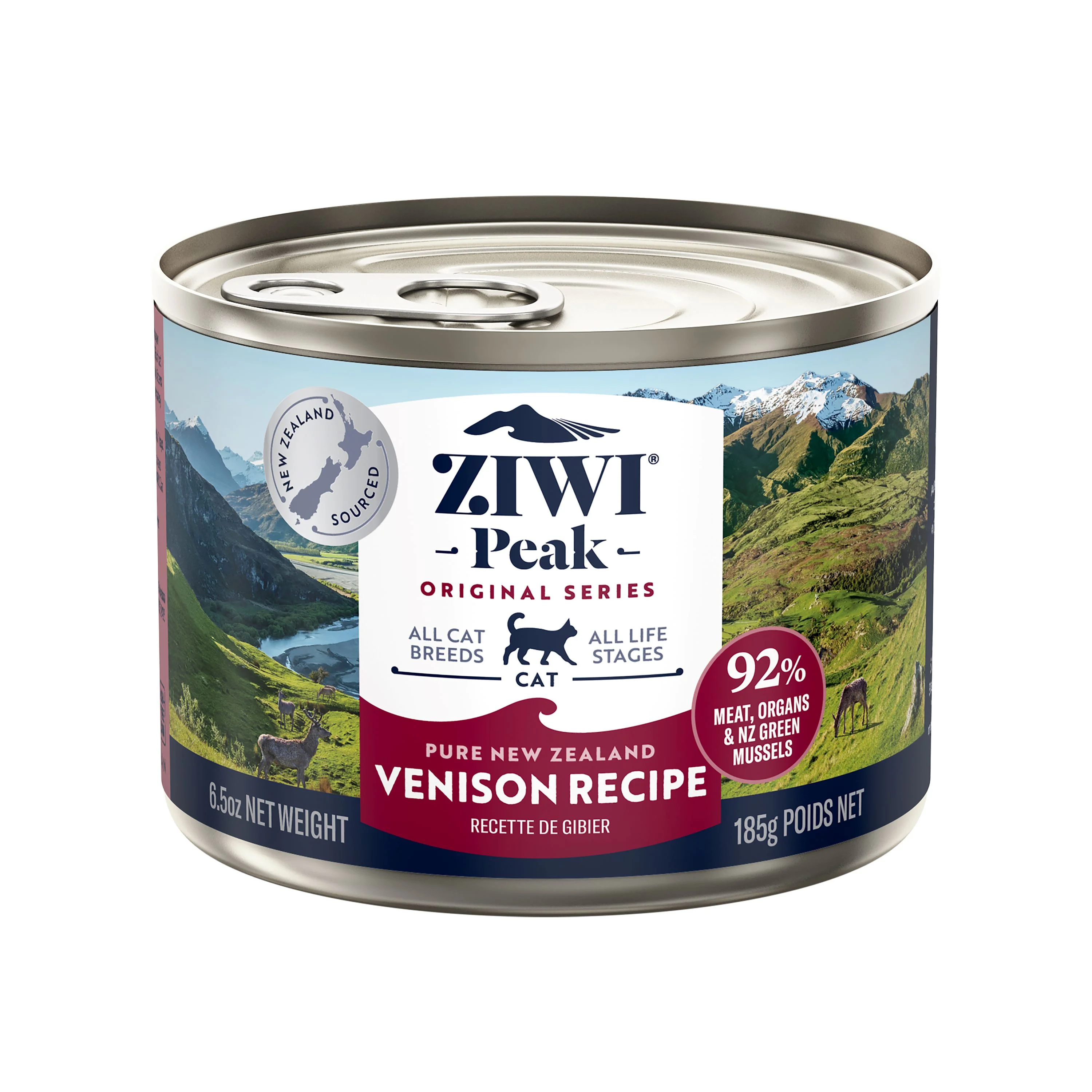 Canned Wet Cat Food - Venison – All Natural, High Protein, Grain Free, Limited Ingredient, with Superfoods - Image 2