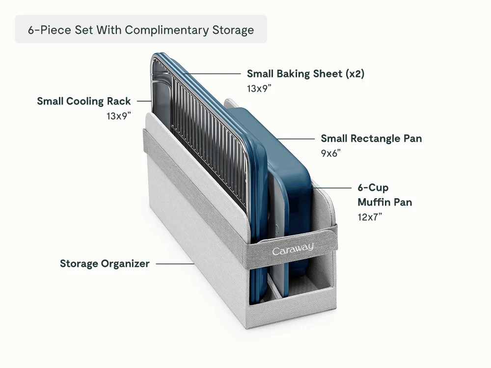 Mini Bakeware Set with Storage - Image 20