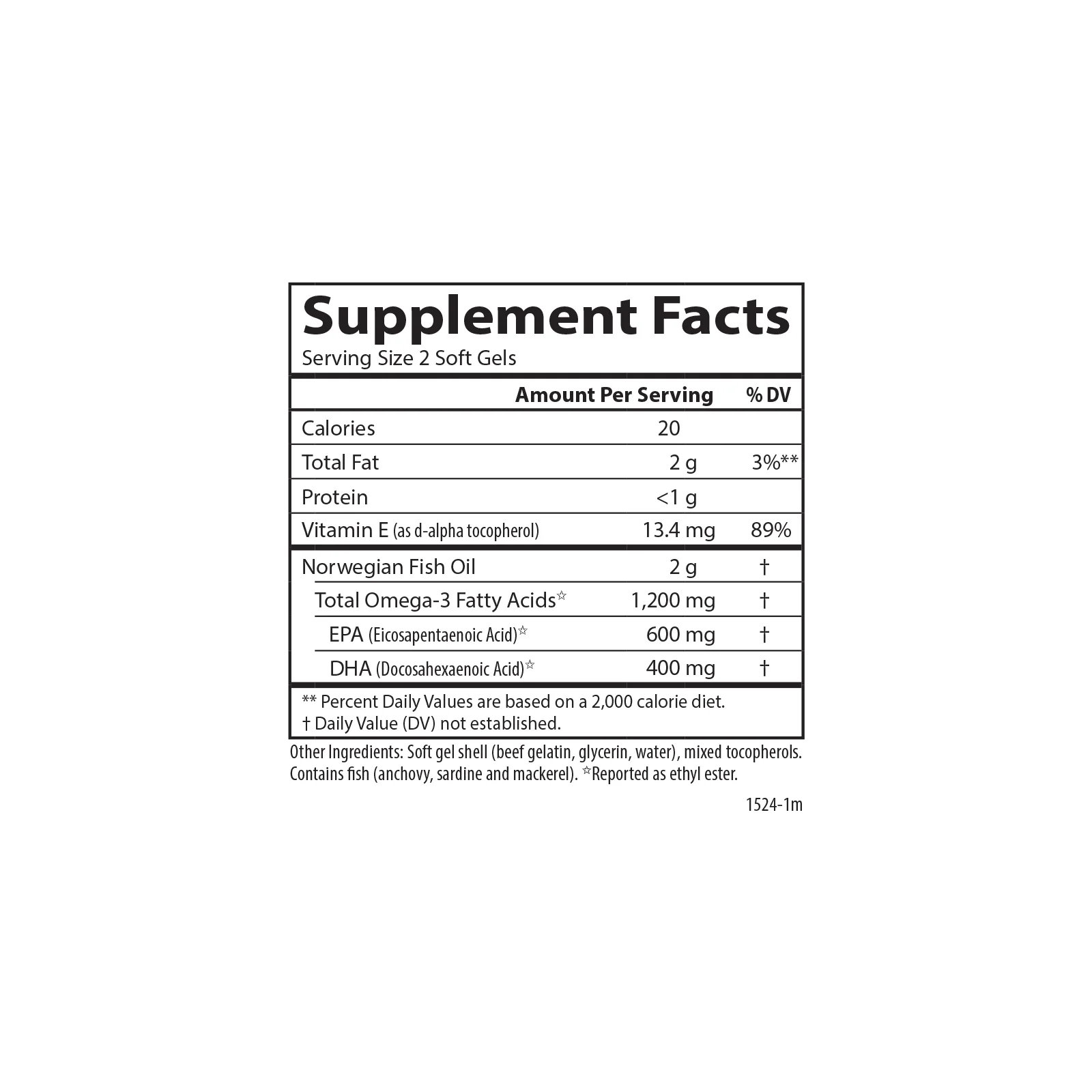 Super Omegs 3 Gems - 1,200 mg Omega-3s - Image 2