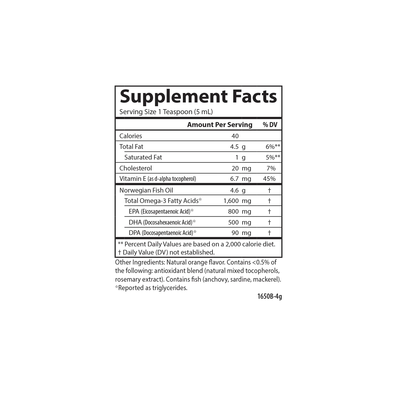 The Very Finest Fish Oil, Orange Flavor - Image 3