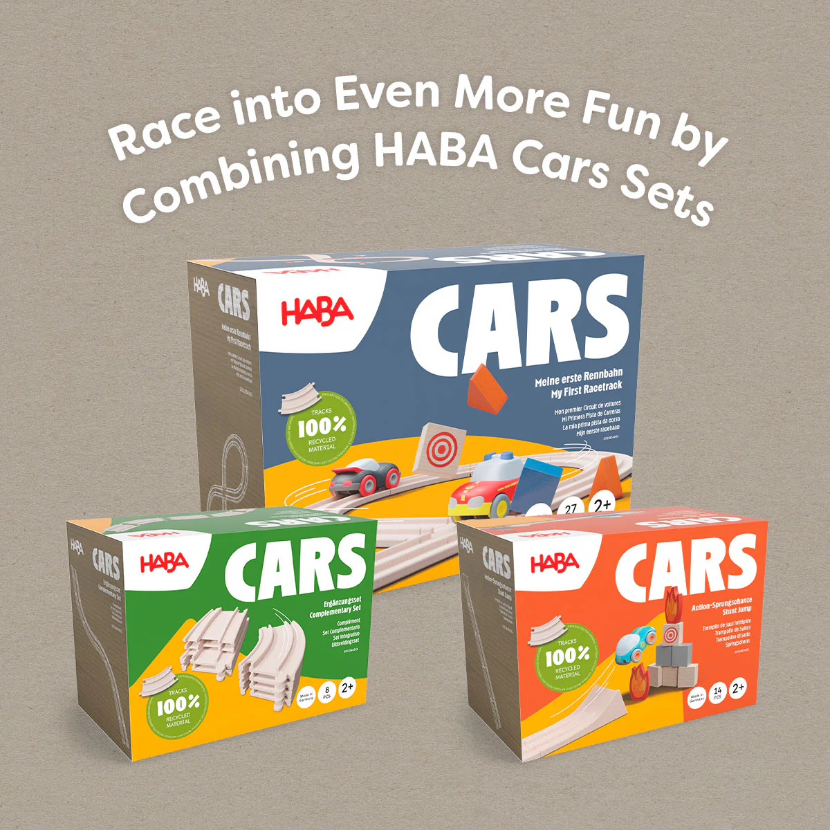 Cars Stunt Action Ramp Set - 100% Recycled Materials, 2+ Years - Image 5