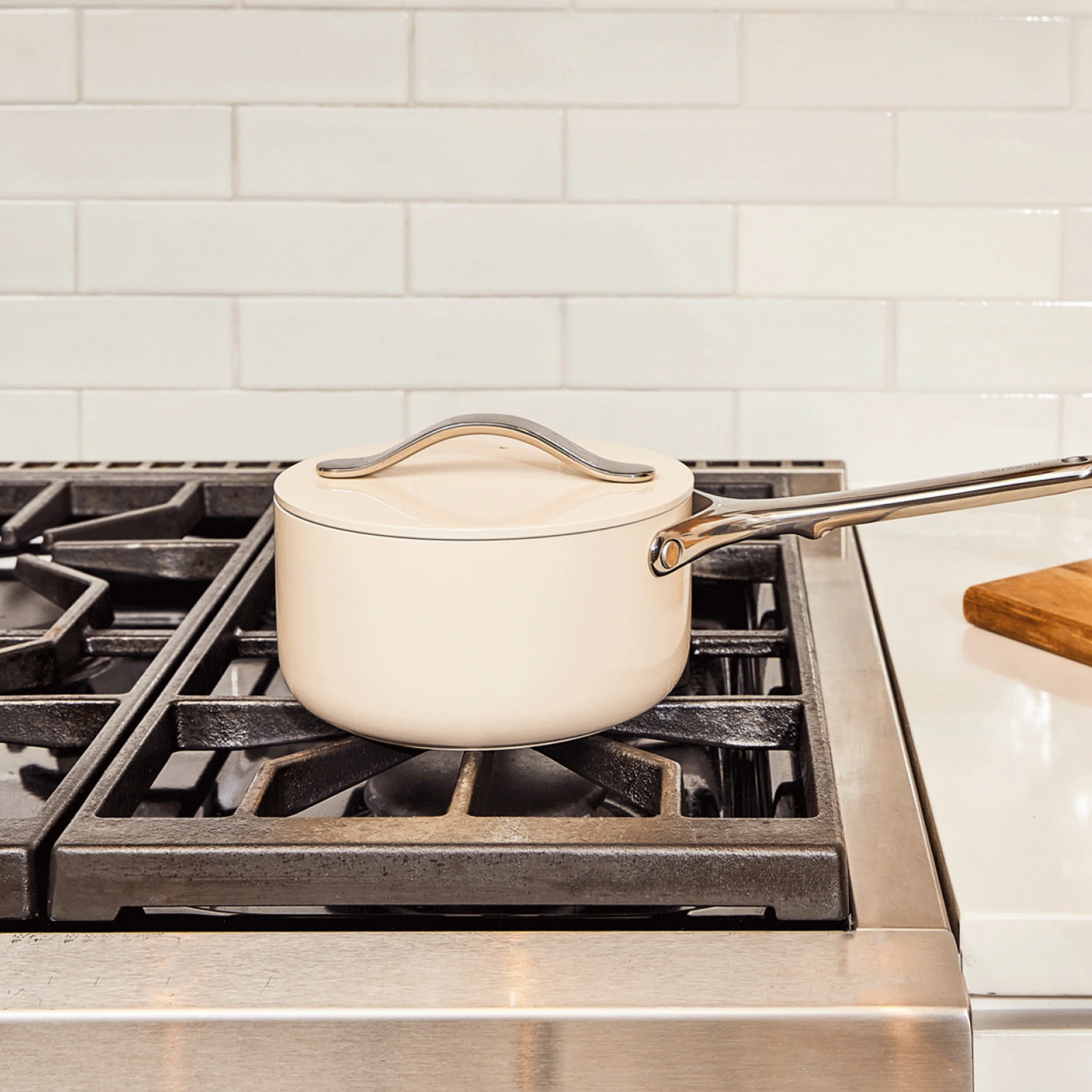 Ceramic Sauce Pan with Lid, 1.75 qt - Image 3