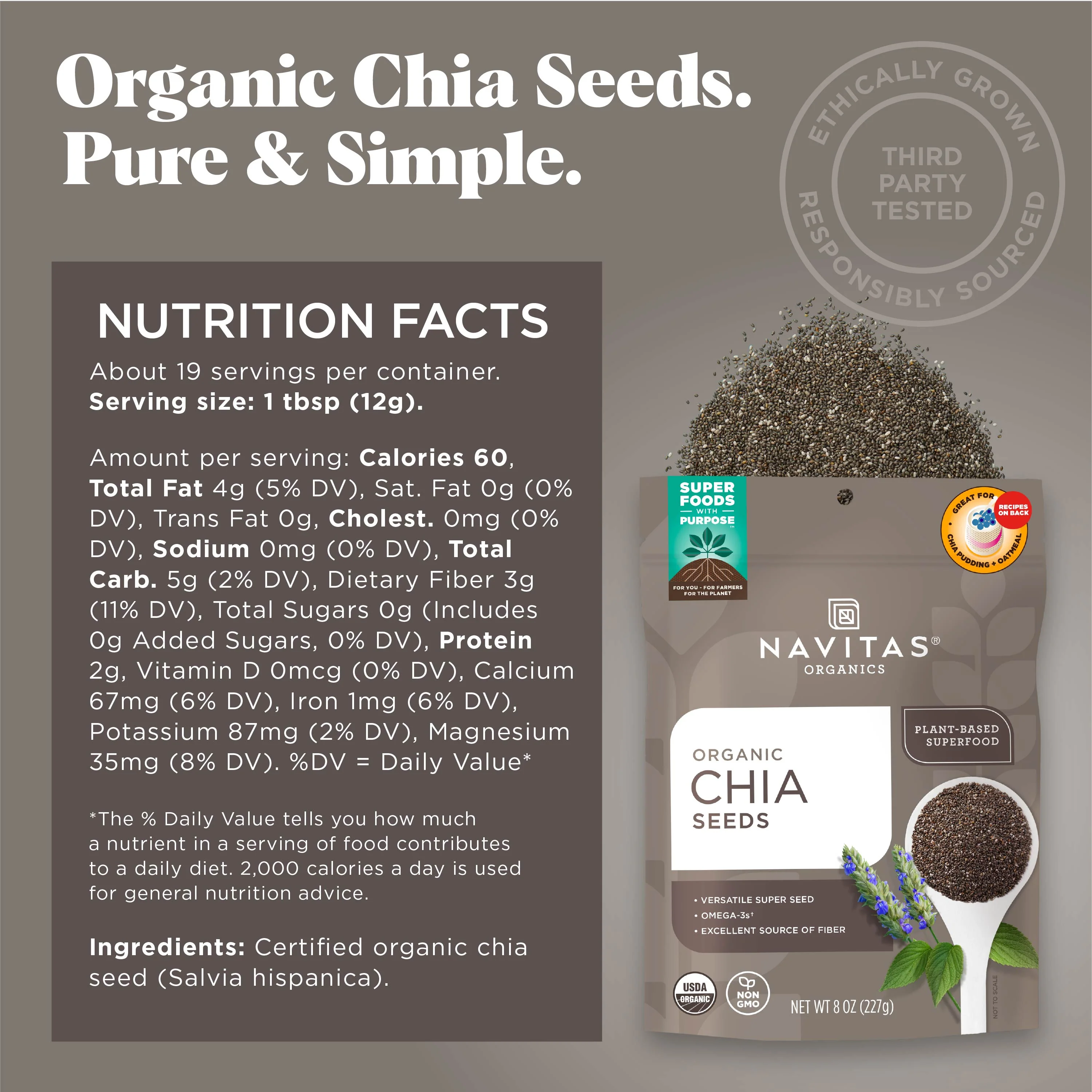 Organic Chia Seeds - Image 2