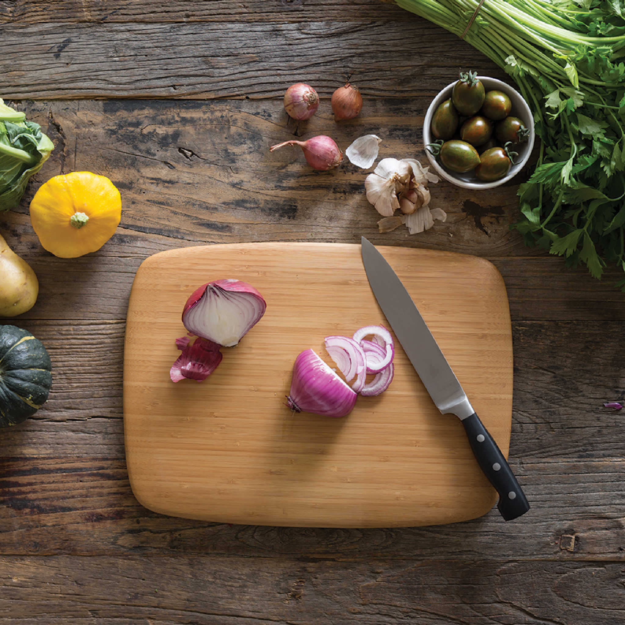Classic Bamboo Cutting Board - Image 6