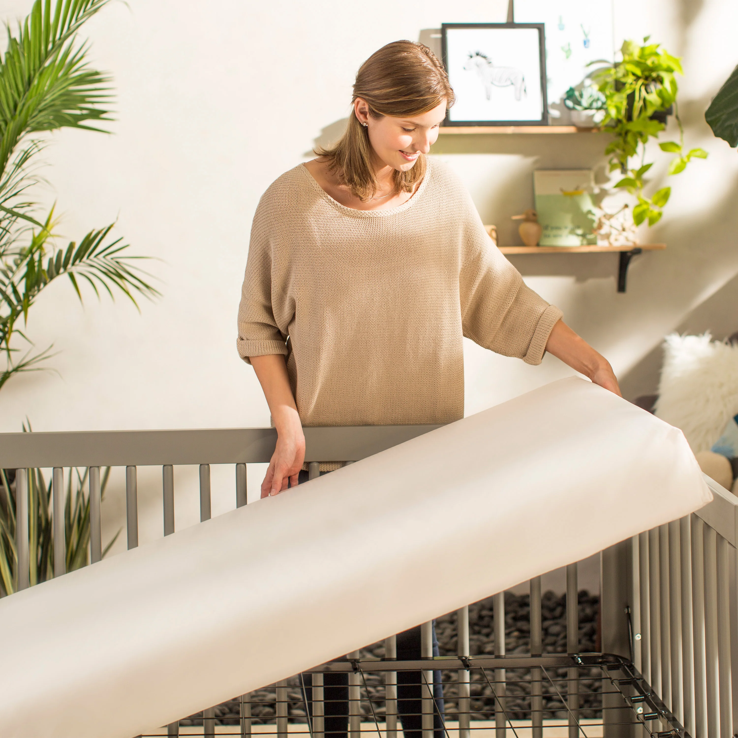 Classic Baby Crib Mattress - Organic Cotton - Image 3