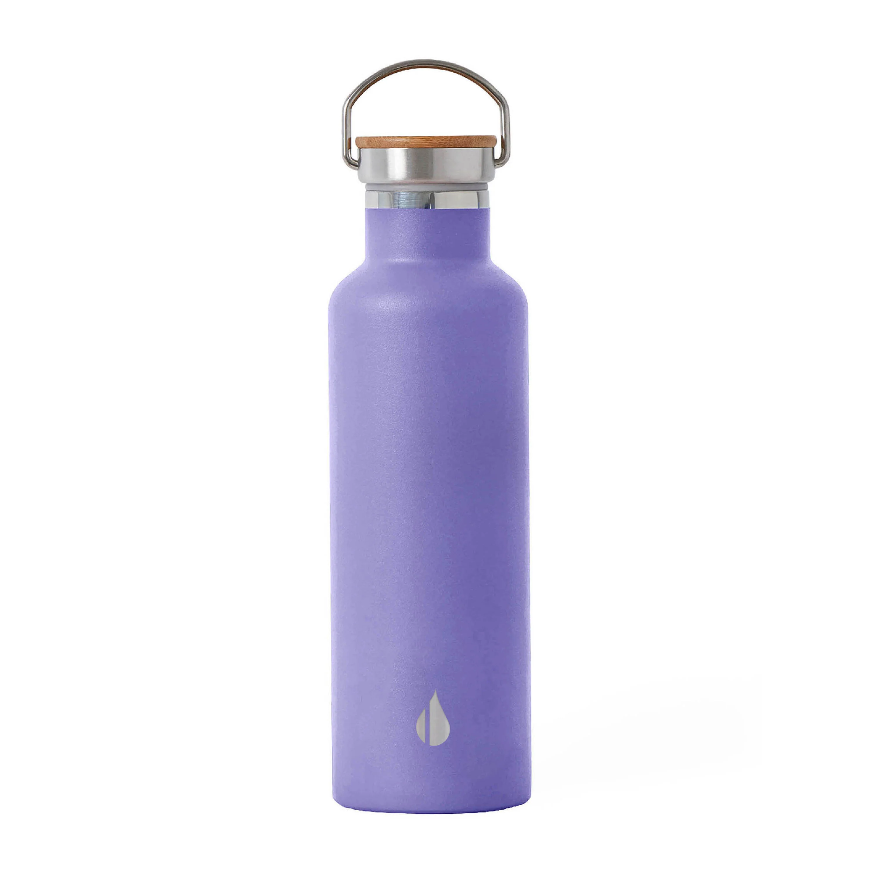 Classic Stainless Steel + Bamboo Lid Bottle - Image 5
