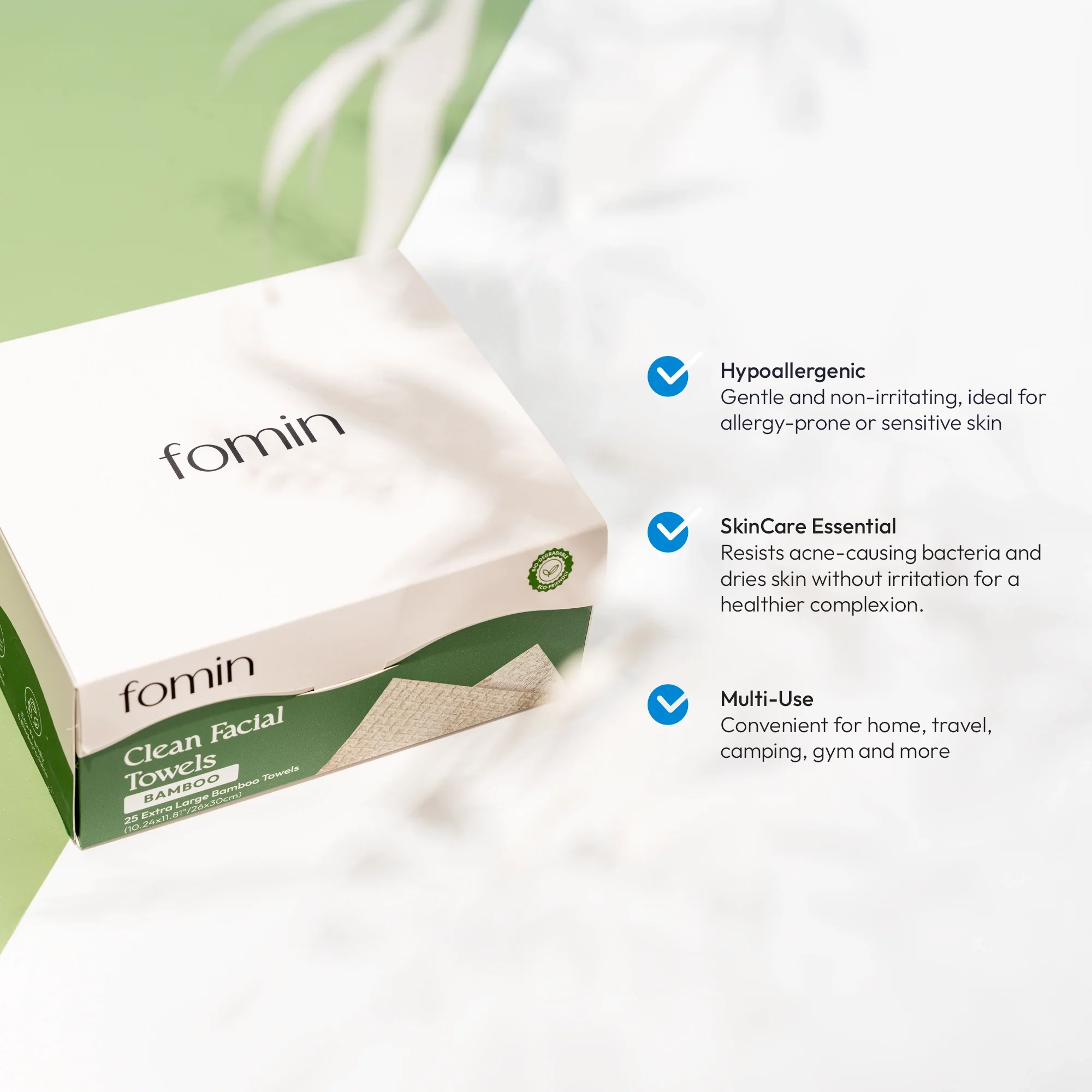 Clean Bamboo Facial Towels - Image 5