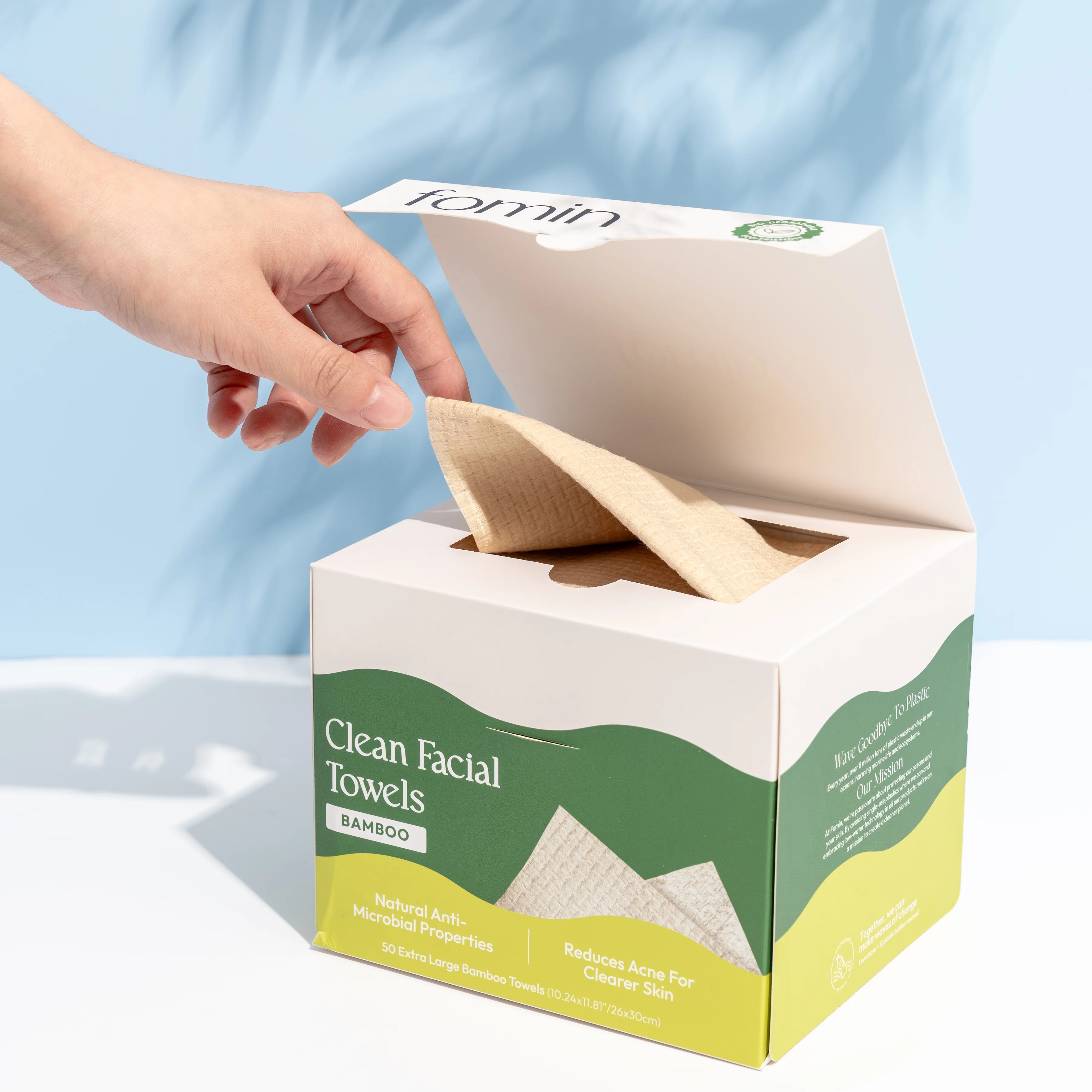 Clean Bamboo Facial Towels - Image 9