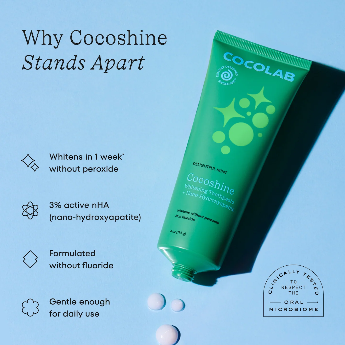 Cocoshine Whitening Toothpaste - Fluoride Free - Image 9