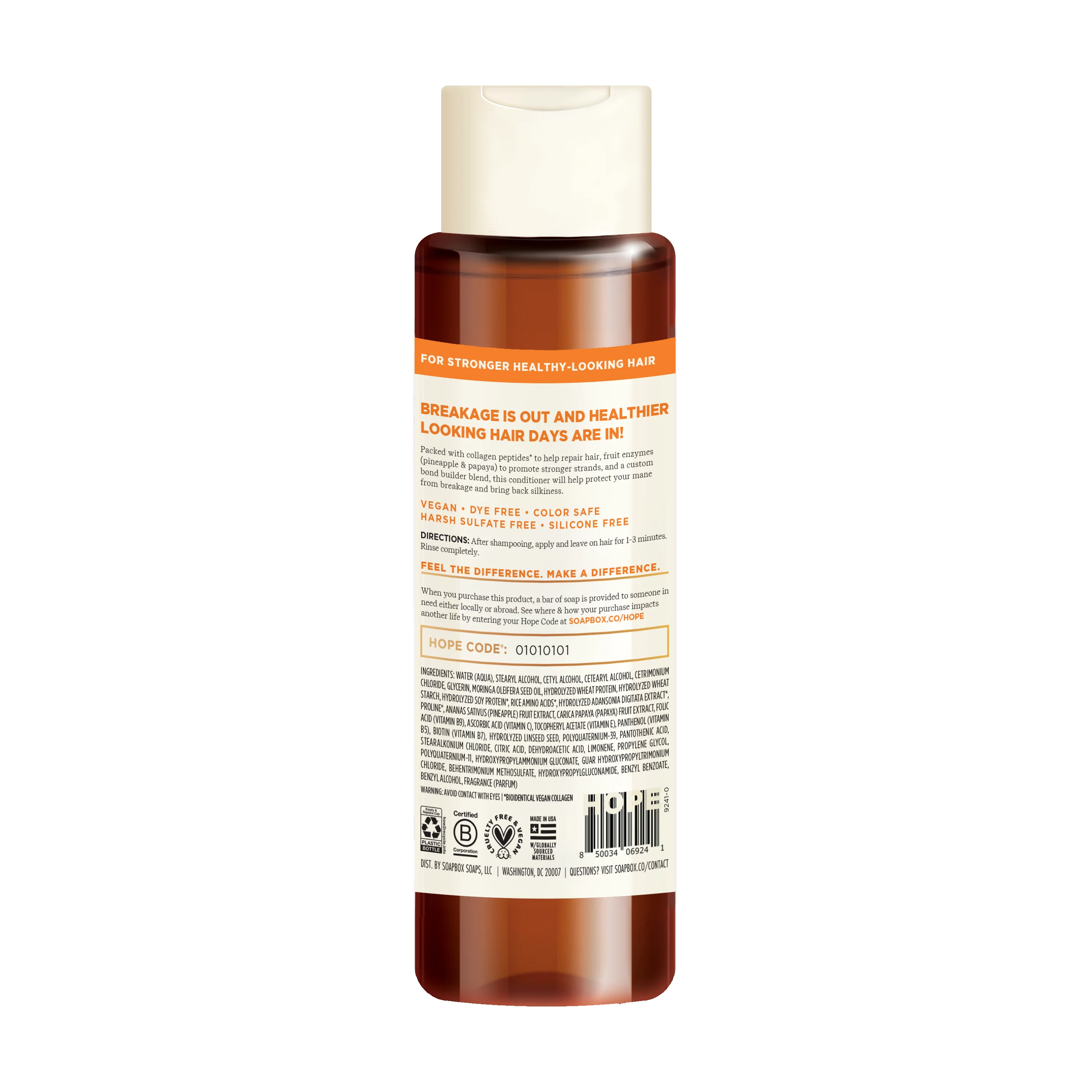 Vegan Collagen & Fruit Enzymes Strengthening Shampoo - Image 9
