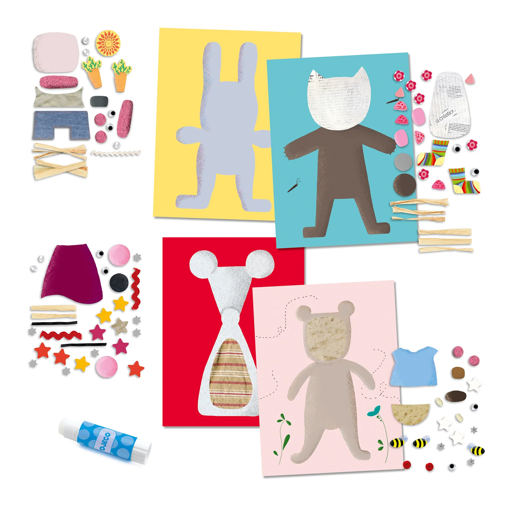 Collages for Little Ones Craft Kit made with FSC® Certified Paper - Image 4