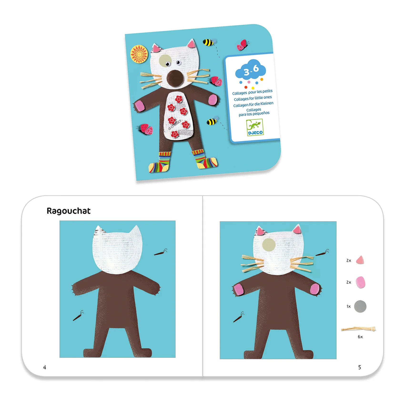 Collages for Little Ones Craft Kit made with FSC® Certified Paper - Image 5