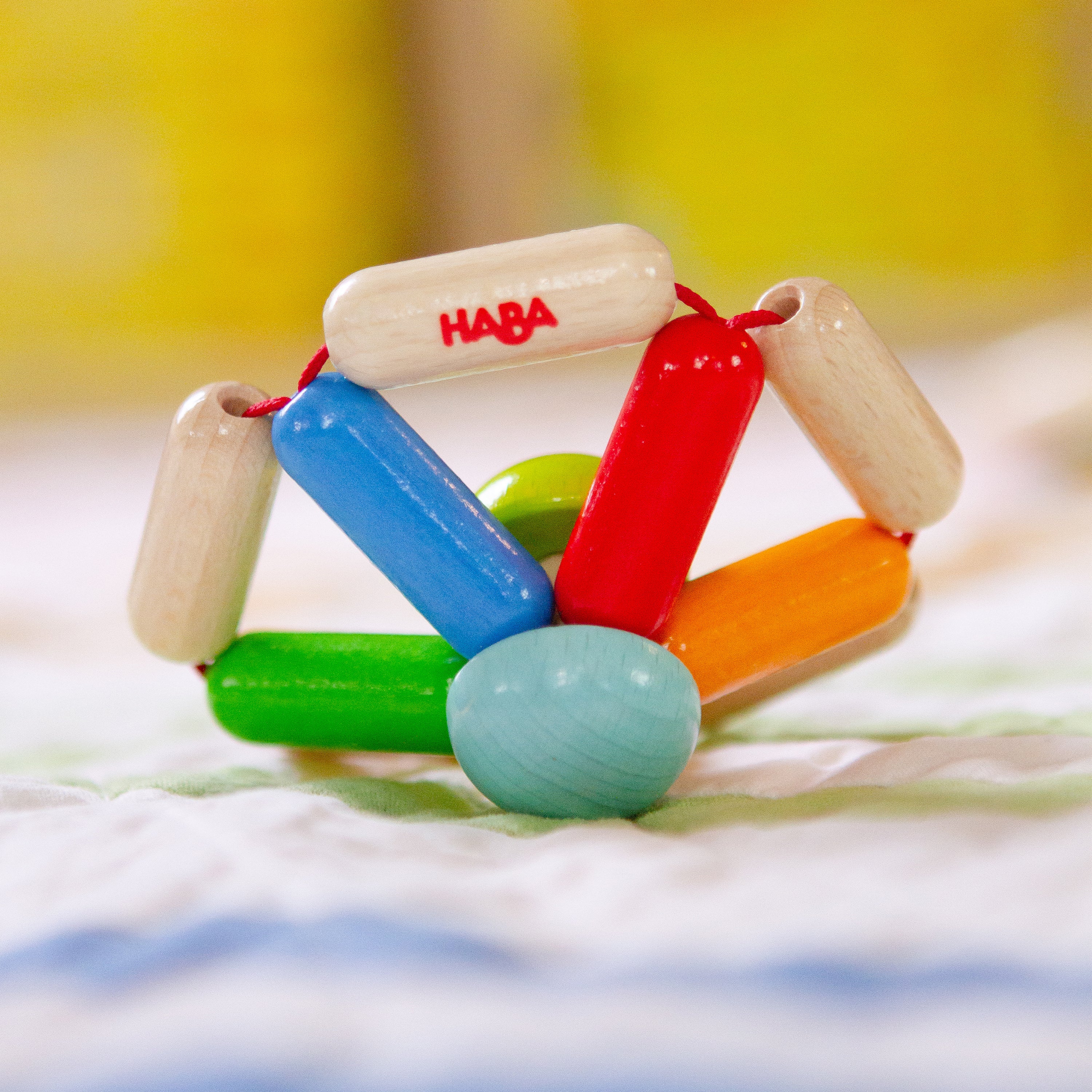 Color Carousel Wooden Baby Rattle - Image 4