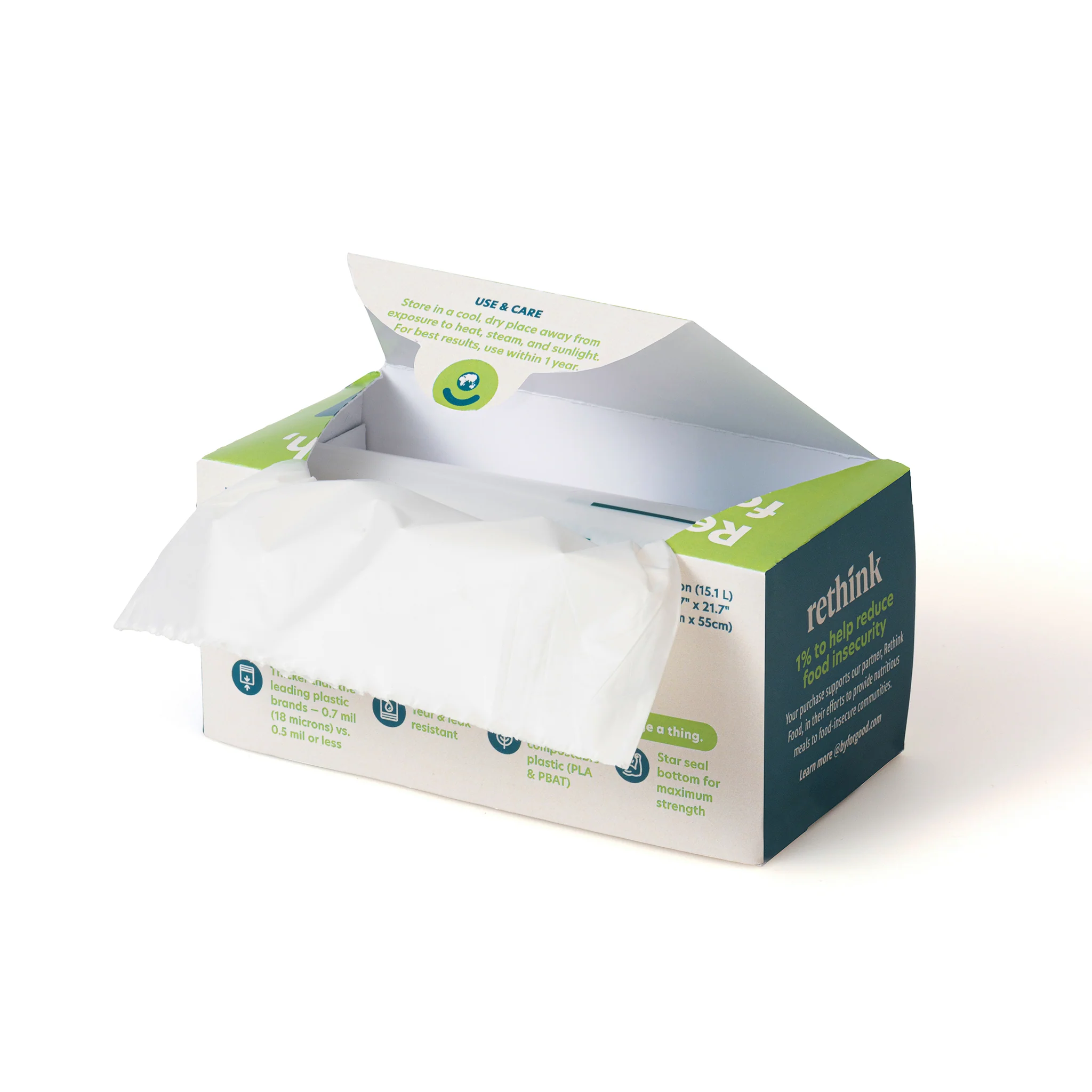 Compostable 4-Gallon Waste Bags - Image 3