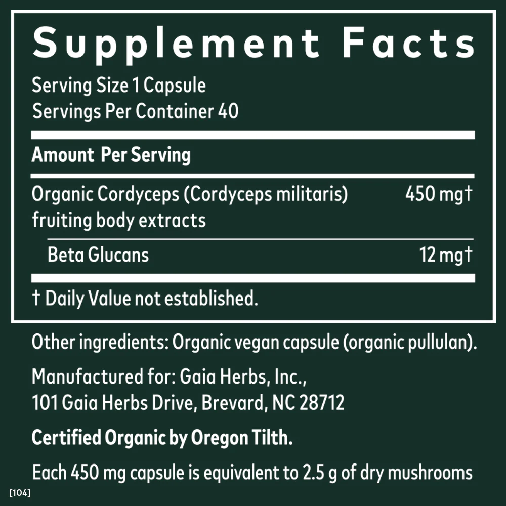 Cordyceps Mushroom - For Energy Support - Image 6