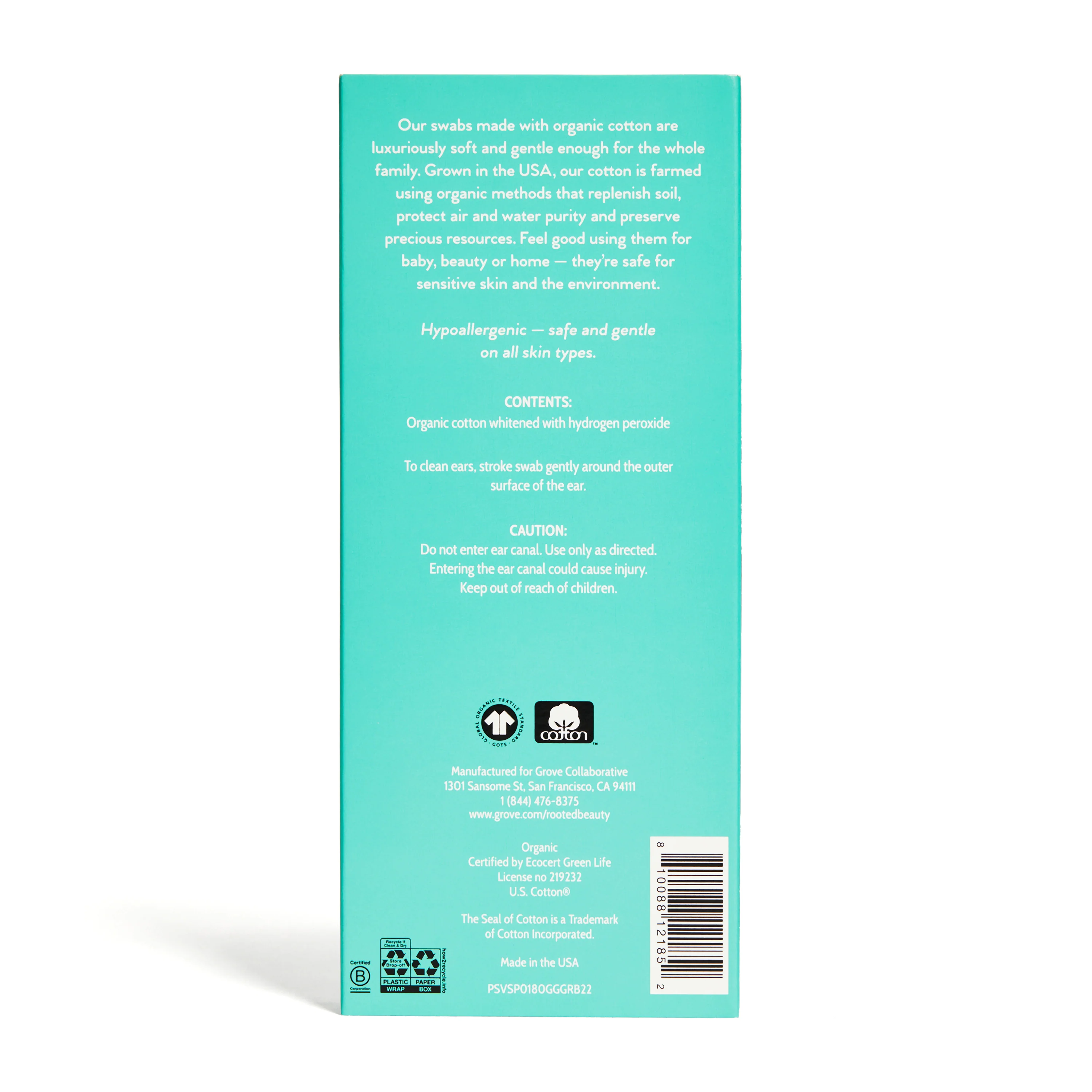 Cotton Swabs with Organic Cotton - Image 2