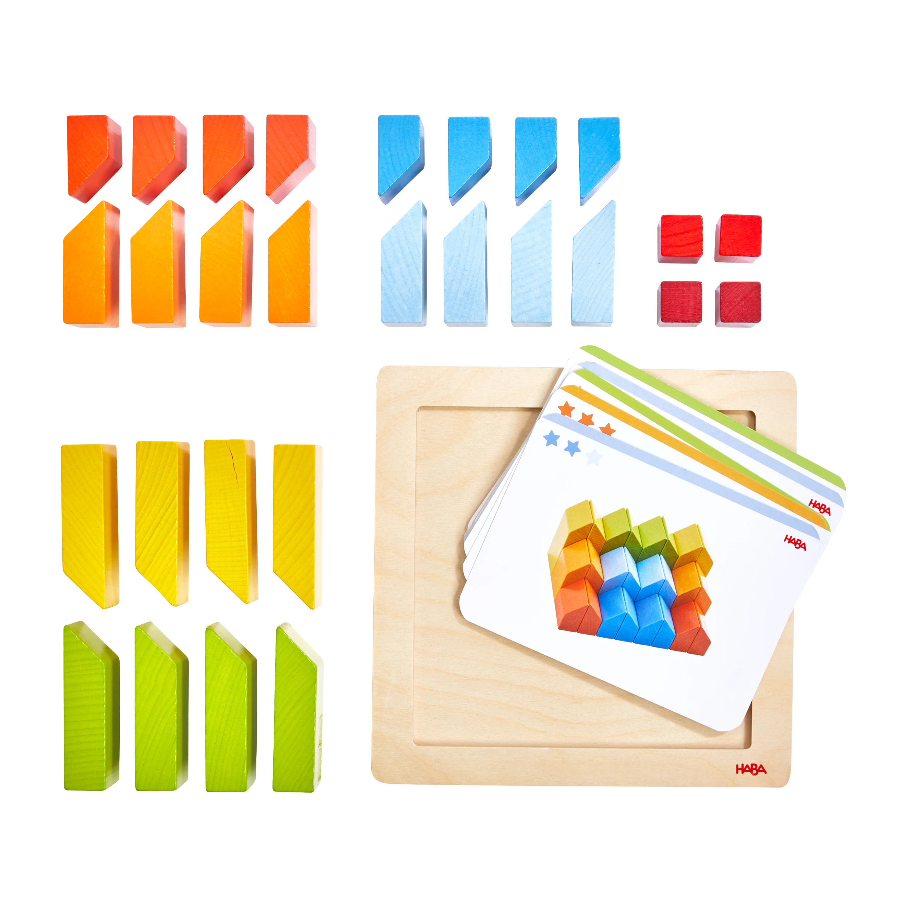 Creative Stones - 3D Wooden Arranging Blocks made from sustainably sourced wood - Image 2